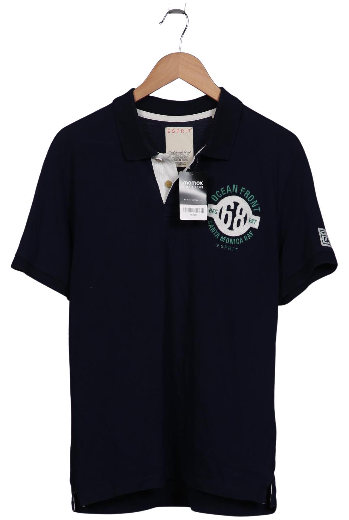 Thumbnail - Esprit Herren Poloshirt, marineblau, Gr. 52