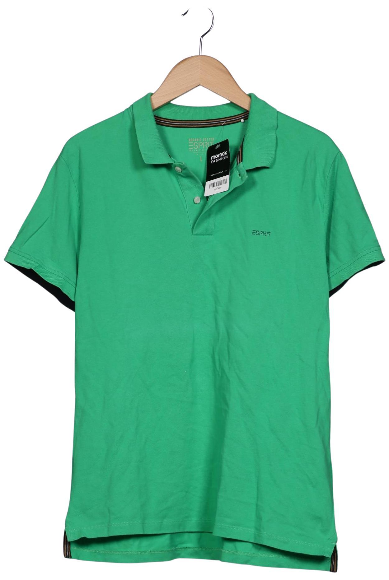

Esprit Herren Poloshirt, grün, Gr. 52