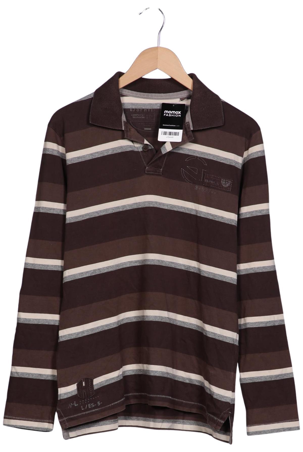 Thumbnail - Esprit Herren Poloshirt, braun, Gr. 54