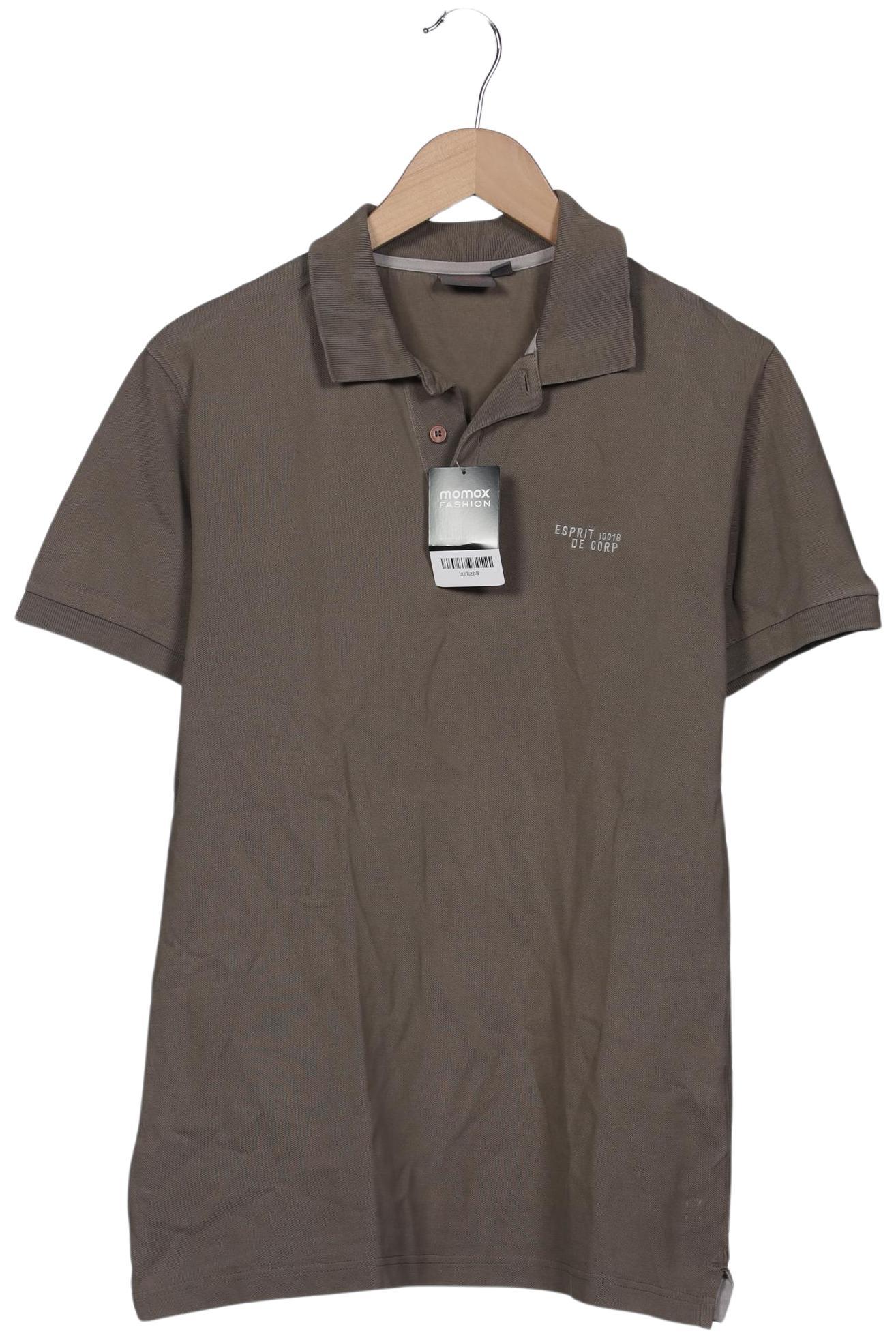 

Esprit Herren Poloshirt, braun, Gr. 48