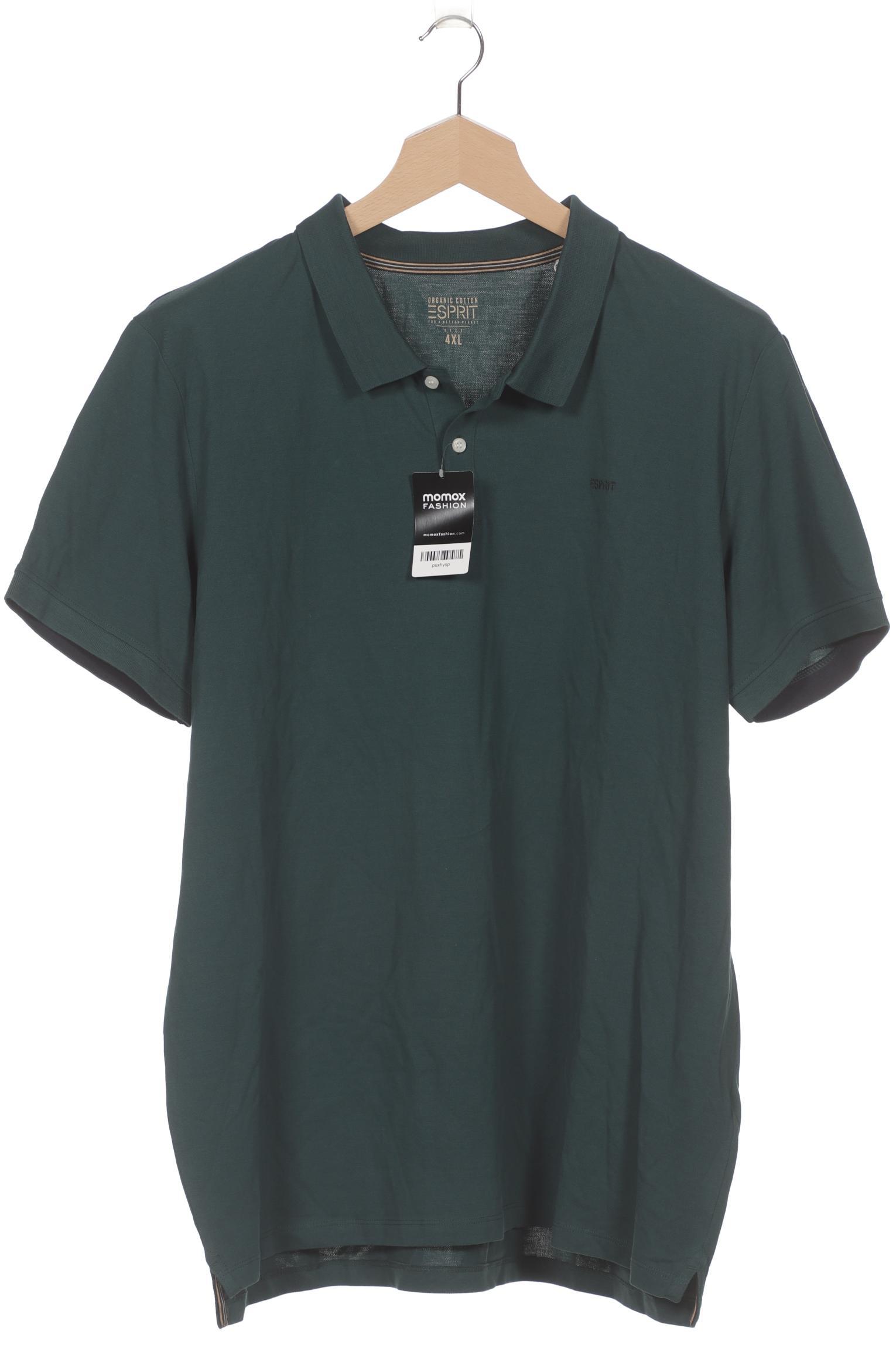 

Esprit Herren Poloshirt, grün, Gr. 60