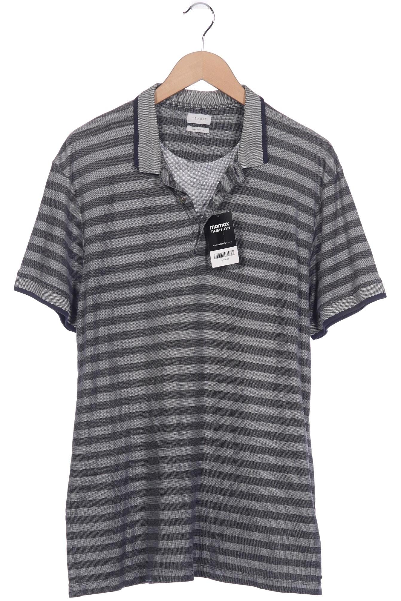 

Esprit Herren Poloshirt, grau, Gr. 56