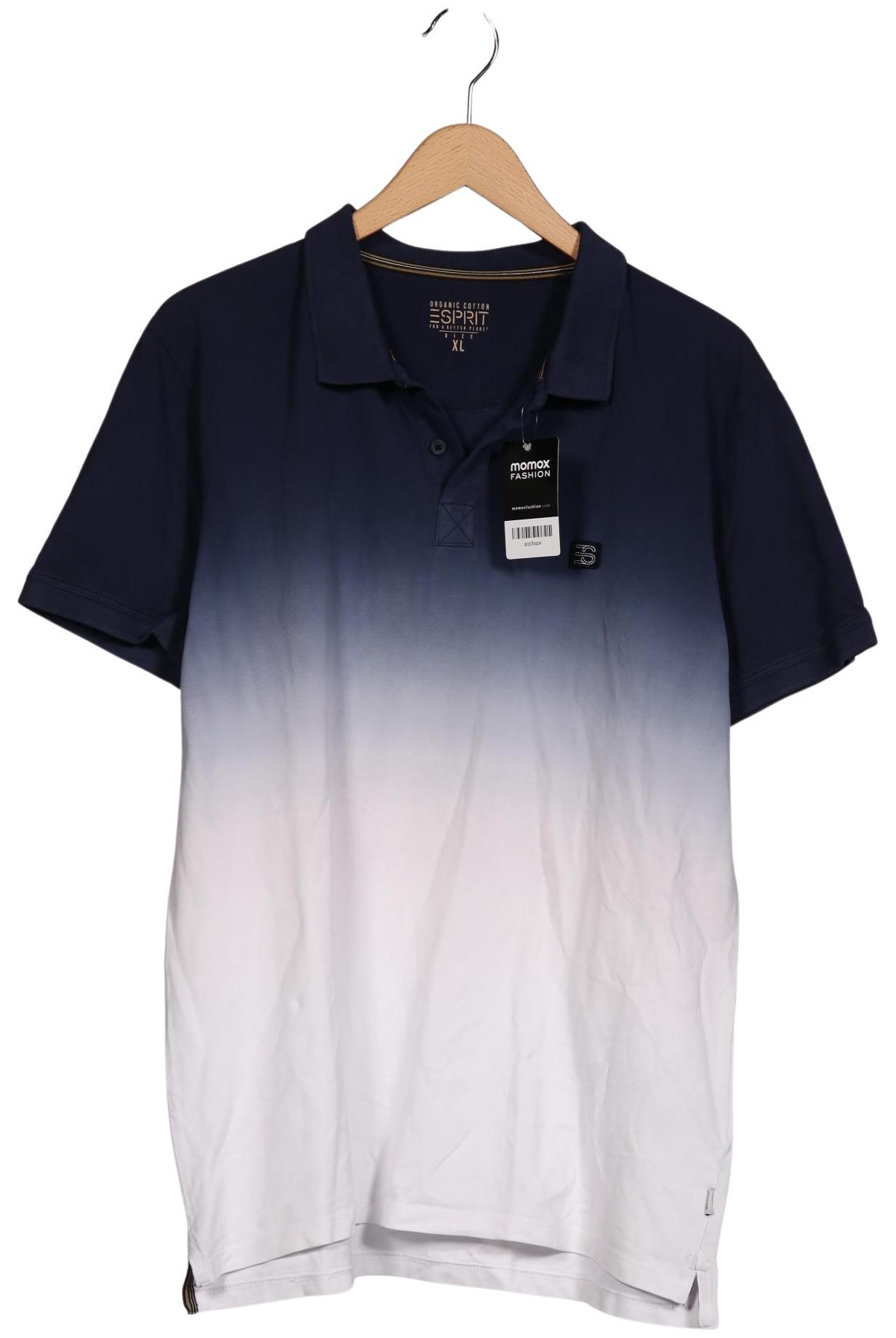 

Esprit Herren Poloshirt, blau, Gr. 54