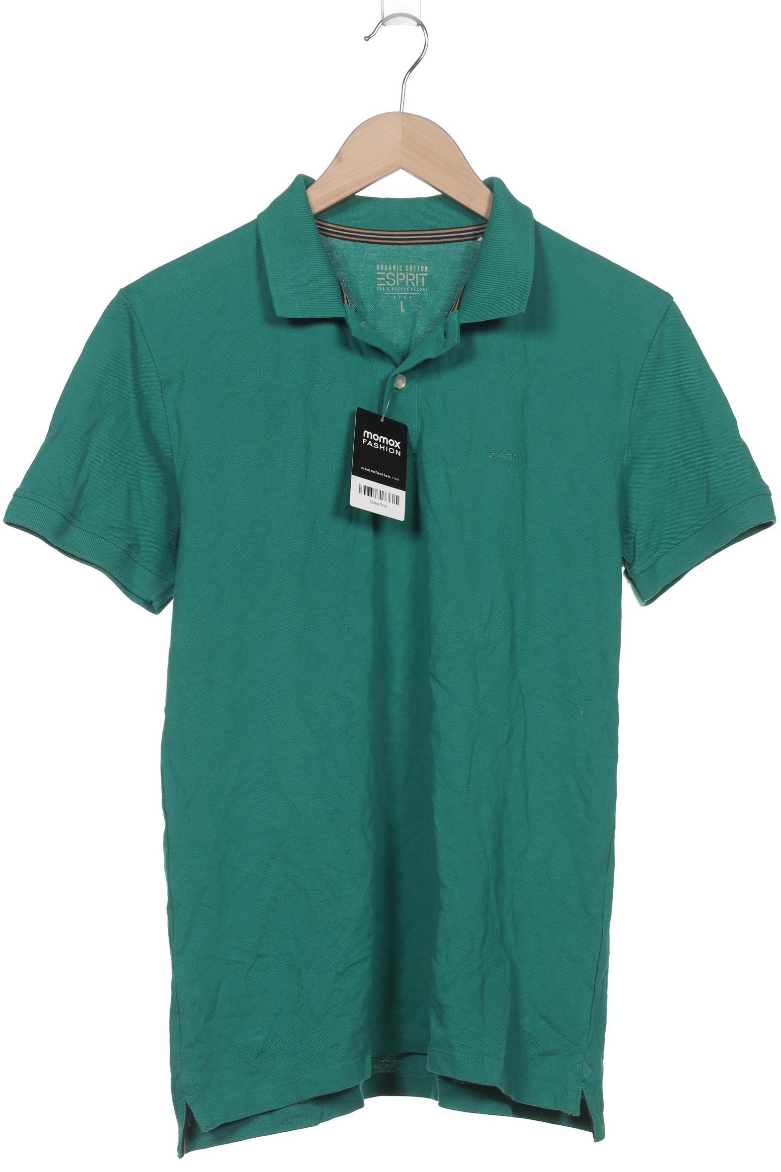 

Esprit Herren Poloshirt, grün, Gr. 52