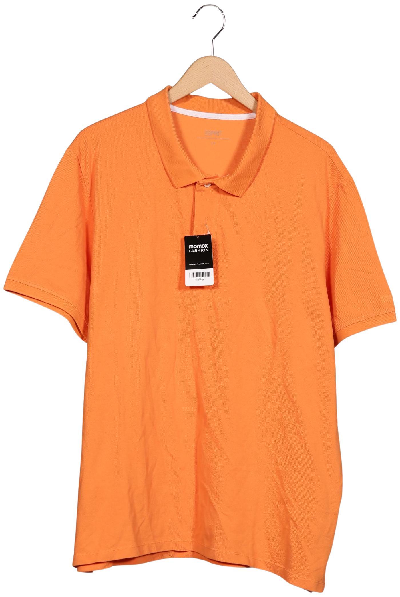 

Esprit Herren Poloshirt, orange, Gr. 56