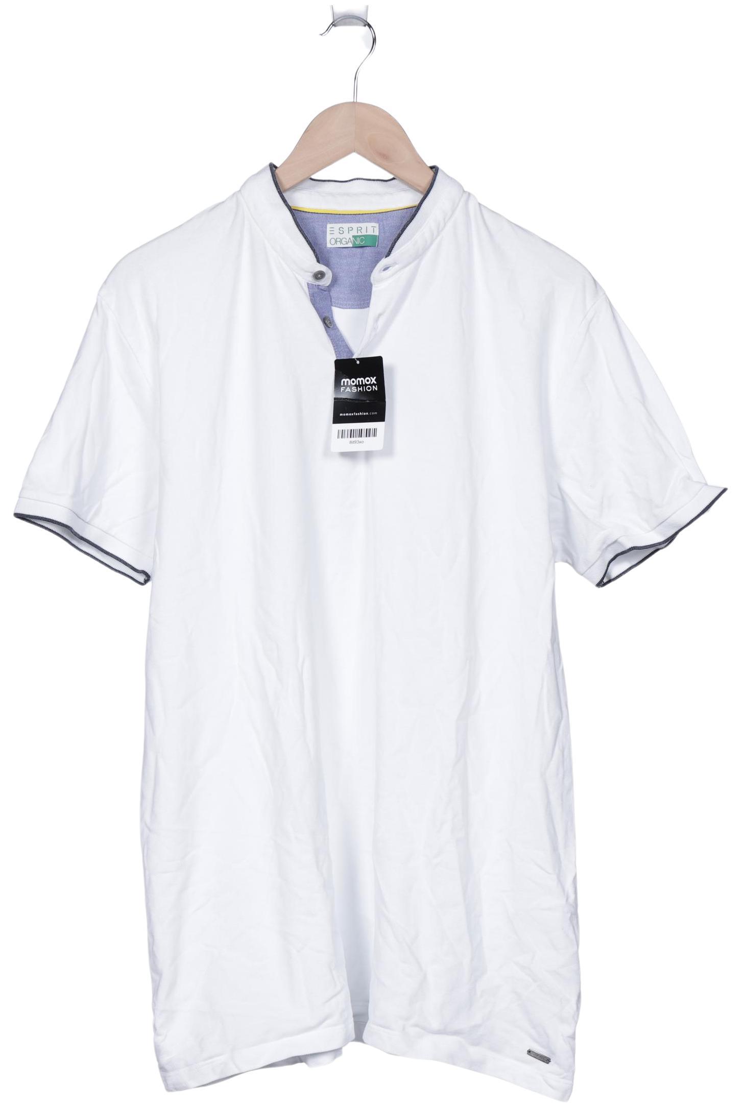 

Esprit Herren Poloshirt, weiß, Gr. 54