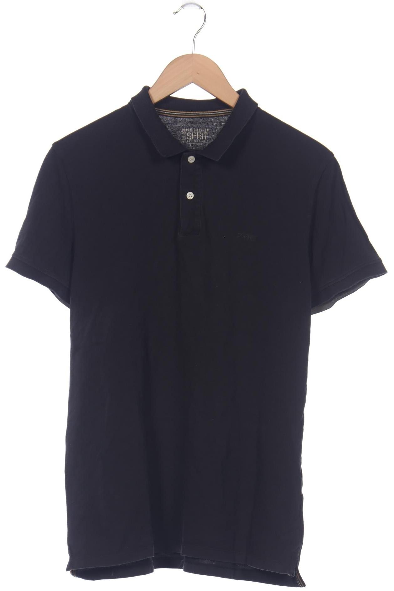 

Esprit Herren Poloshirt, schwarz, Gr. 52