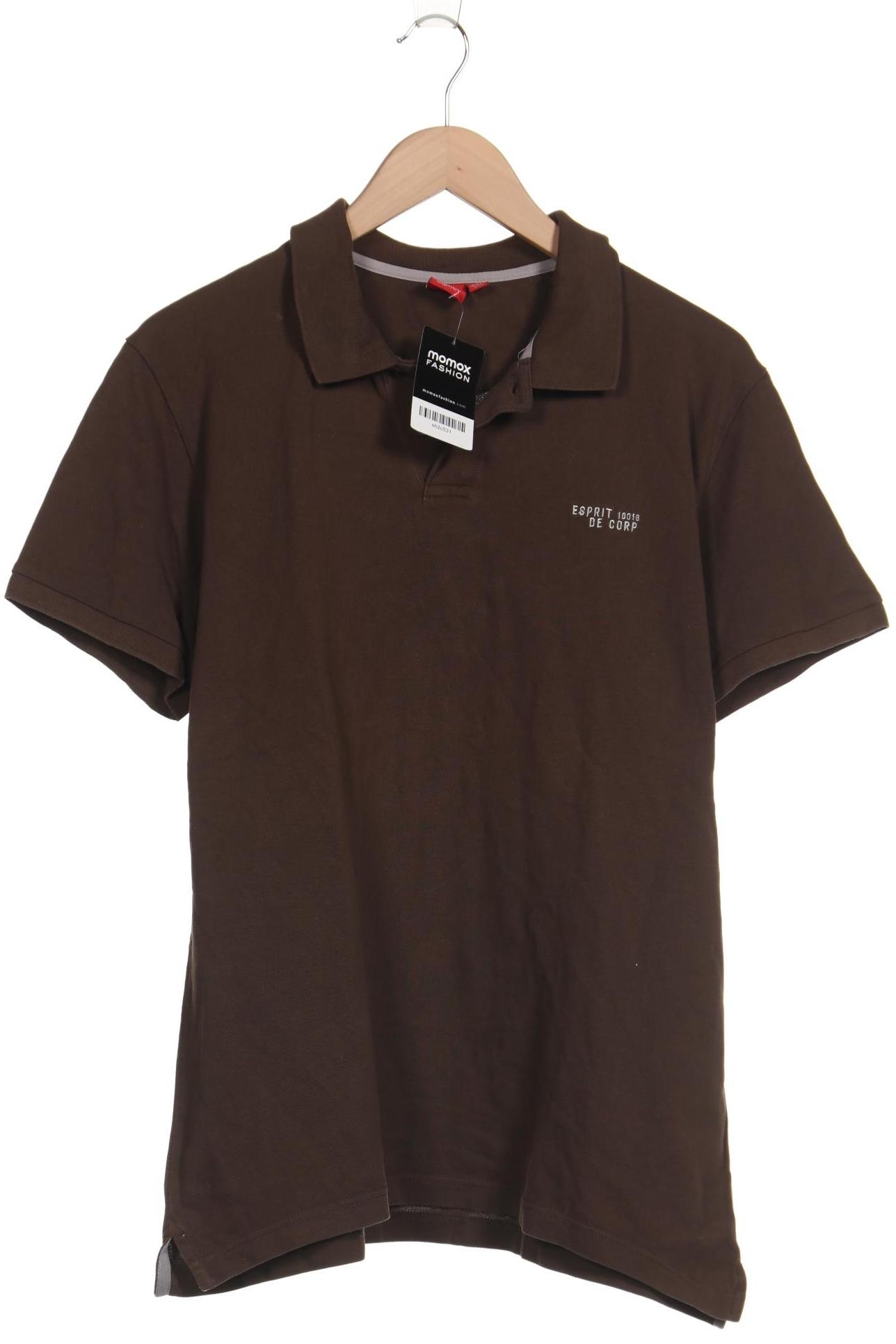

Esprit Herren Poloshirt, braun, Gr. 54