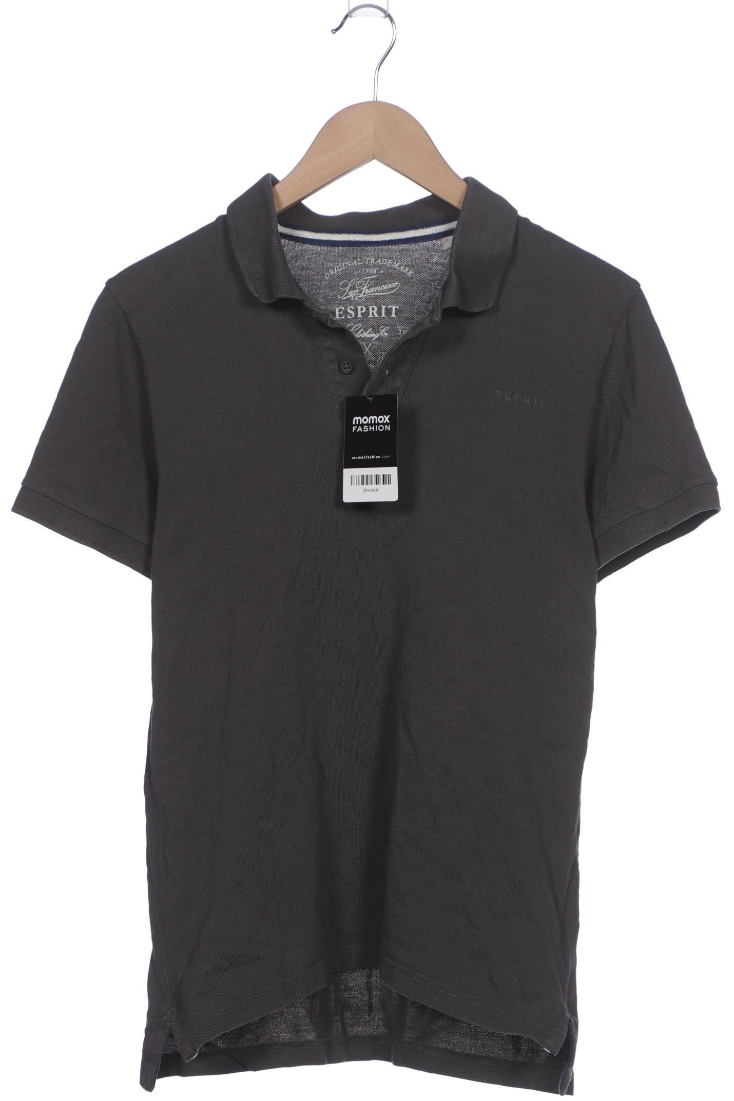 

Esprit Herren Poloshirt, grau, Gr. 48