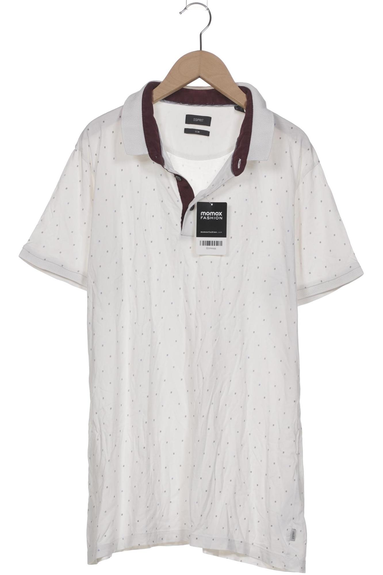 

Esprit Herren Poloshirt, weiß, Gr. 54