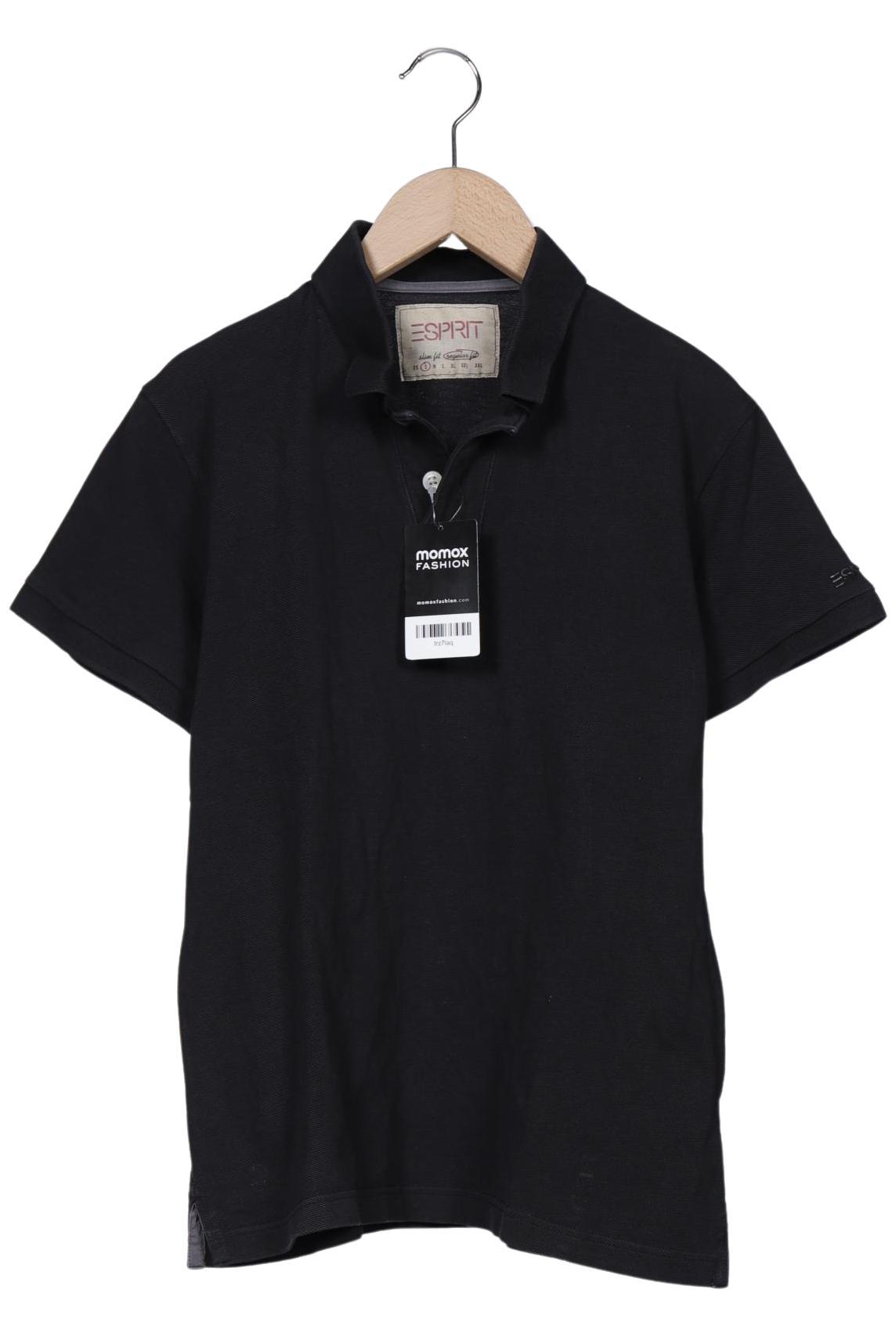 

Esprit Herren Poloshirt, schwarz, Gr. 46