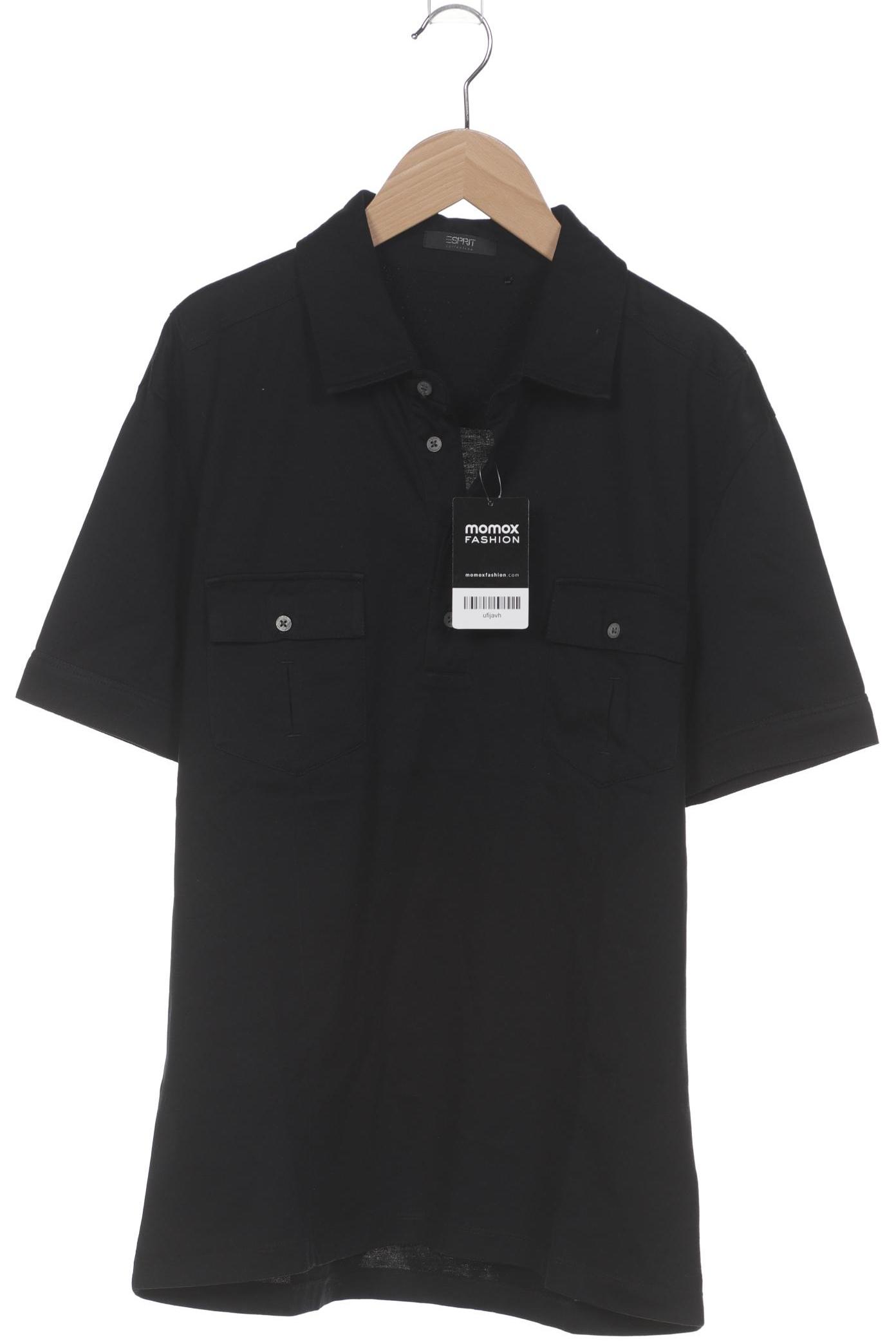 

Esprit Herren Poloshirt, schwarz, Gr. 48