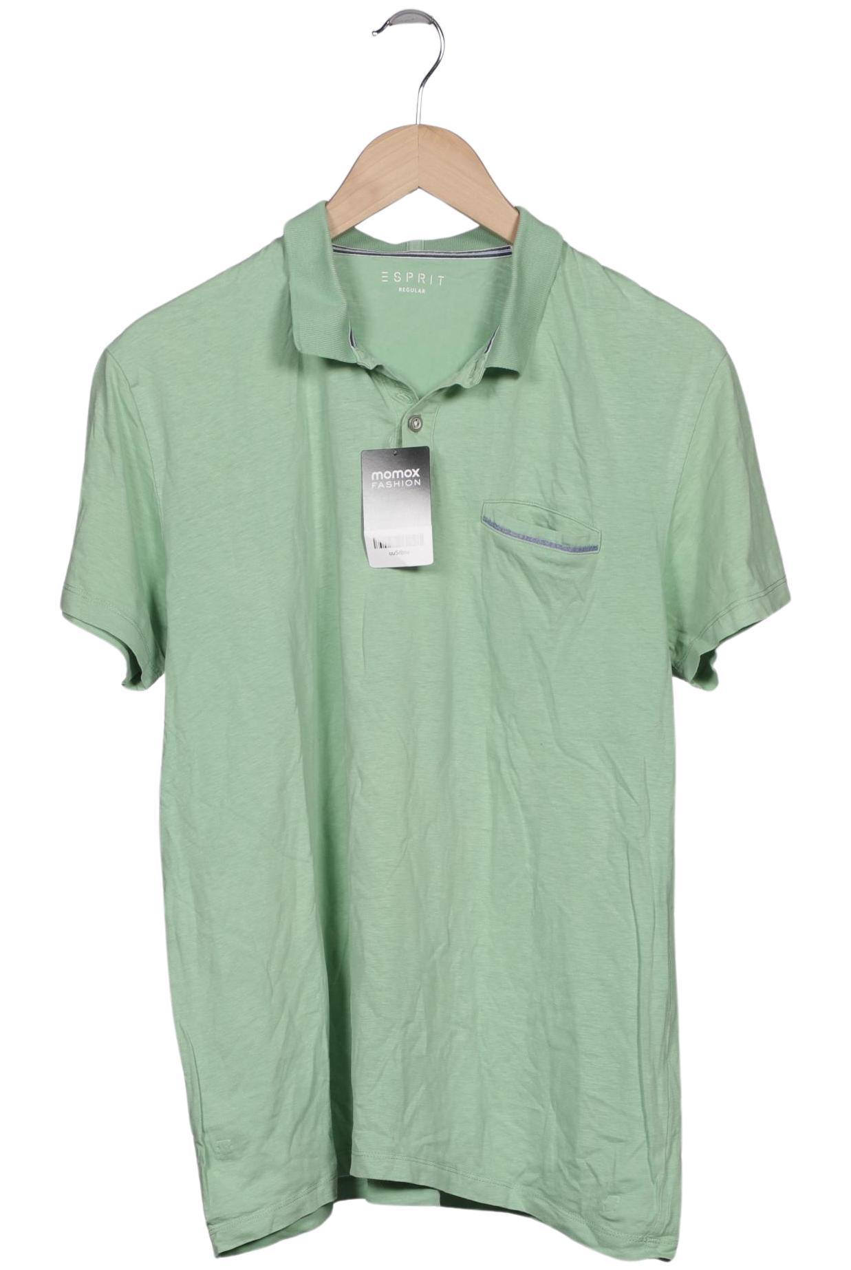 

Esprit Herren Poloshirt, grün, Gr. 52