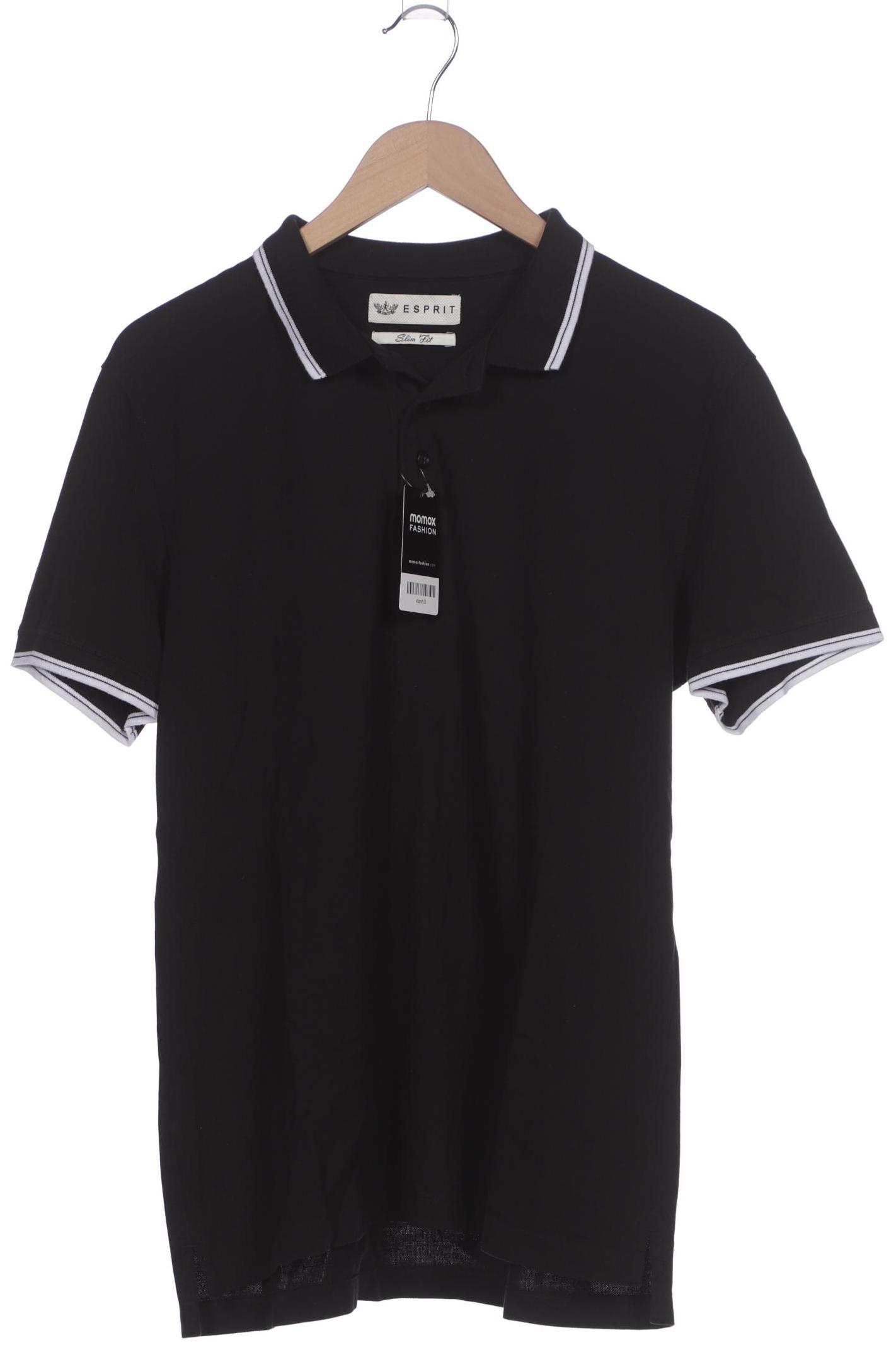 

Esprit Herren Poloshirt, schwarz, Gr. 54
