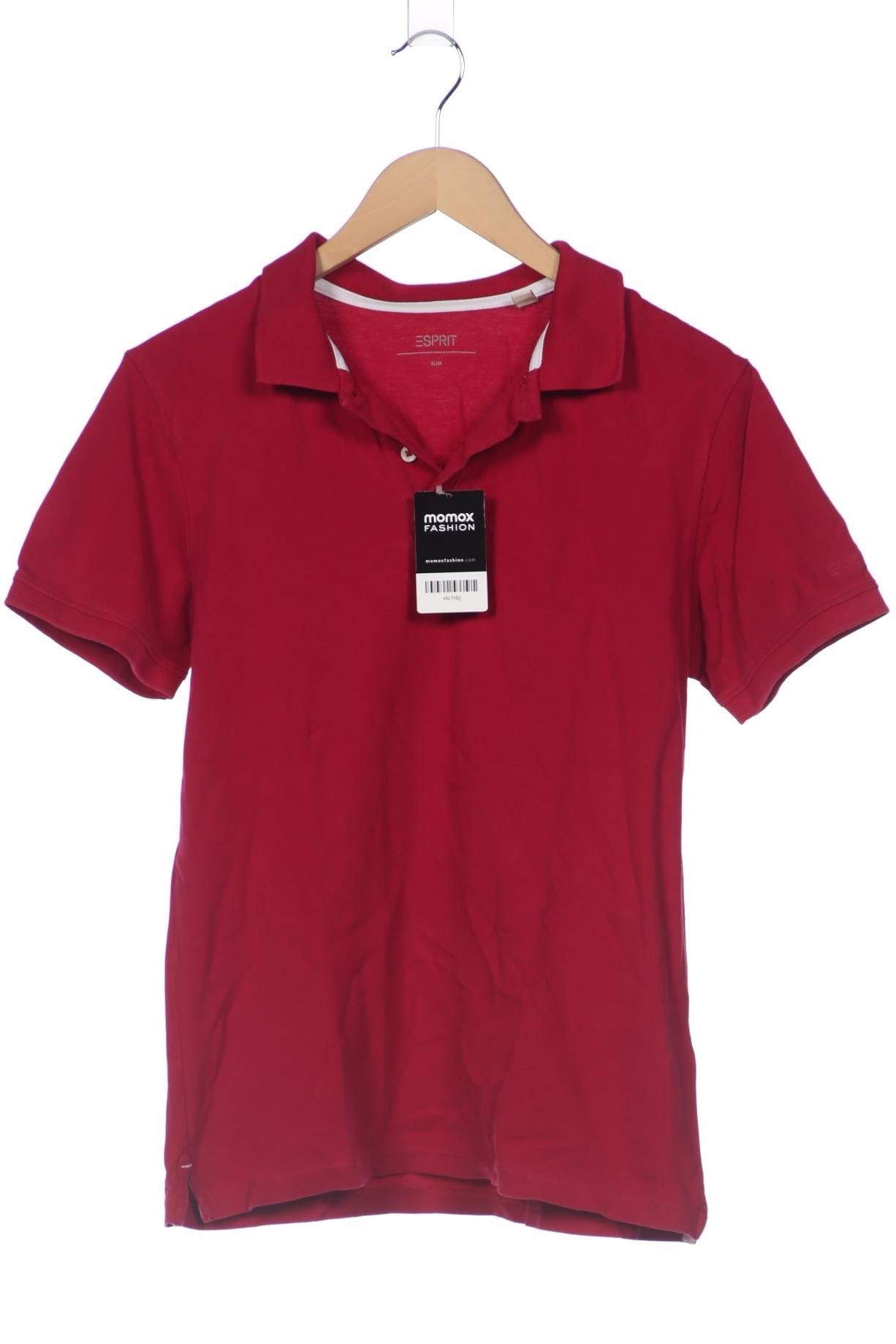 

Esprit Herren Poloshirt, pink, Gr. 48