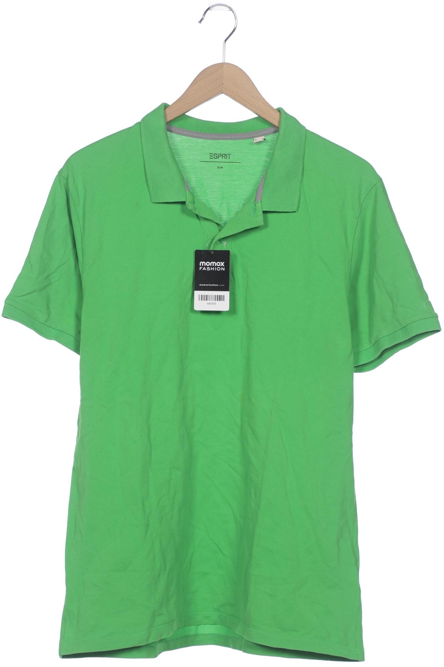 

Esprit Herren Poloshirt, grün, Gr. 52