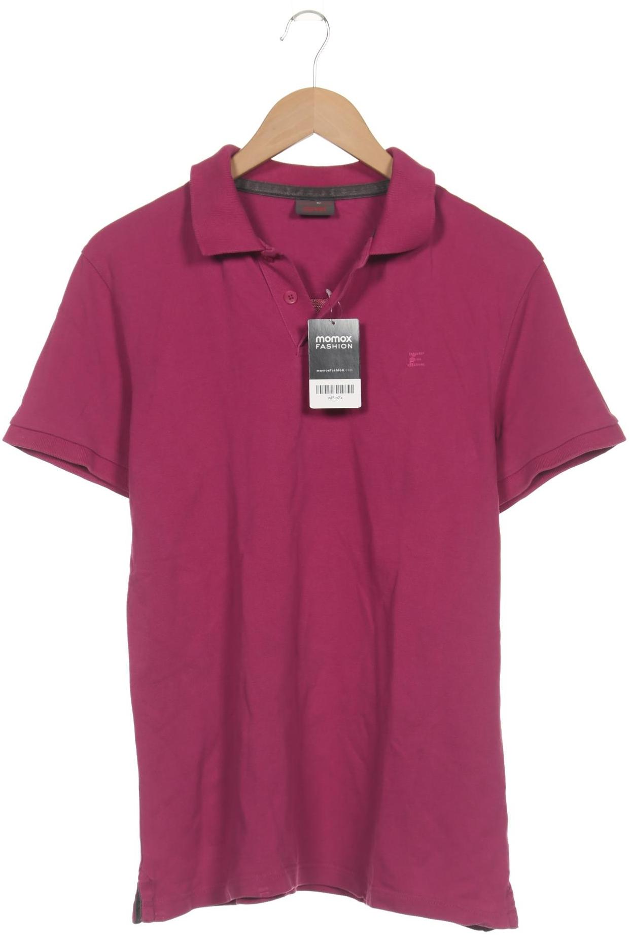 

Esprit Herren Poloshirt, pink, Gr. 52