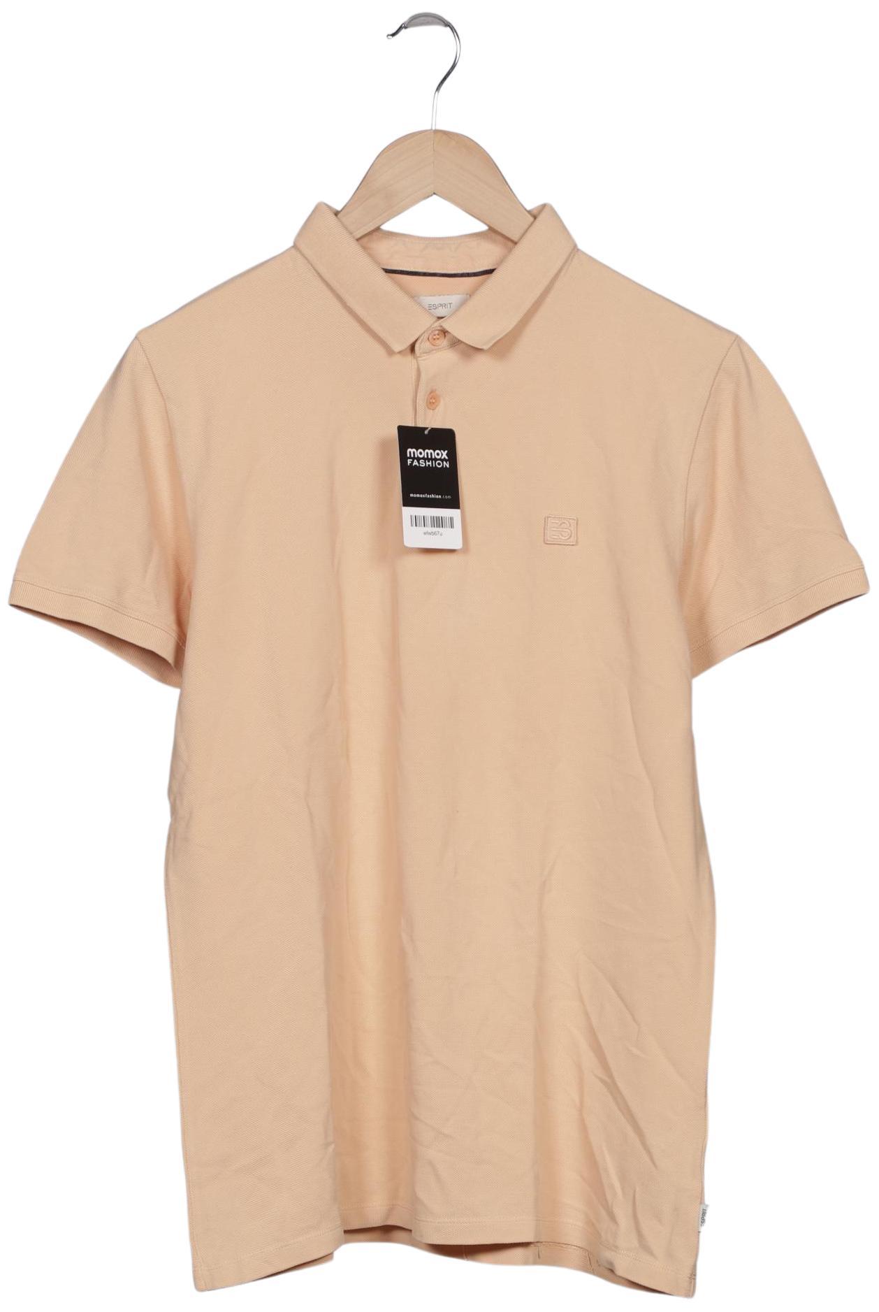 

Esprit Herren Poloshirt, beige, Gr. 52