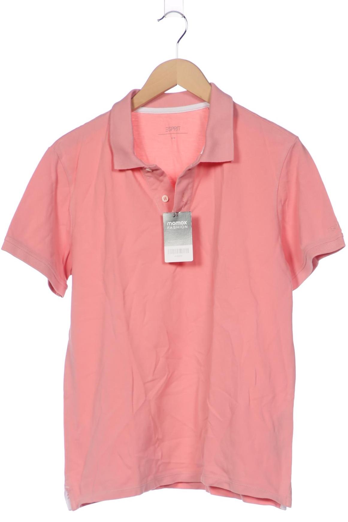 

Esprit Herren Poloshirt, pink, Gr. 48