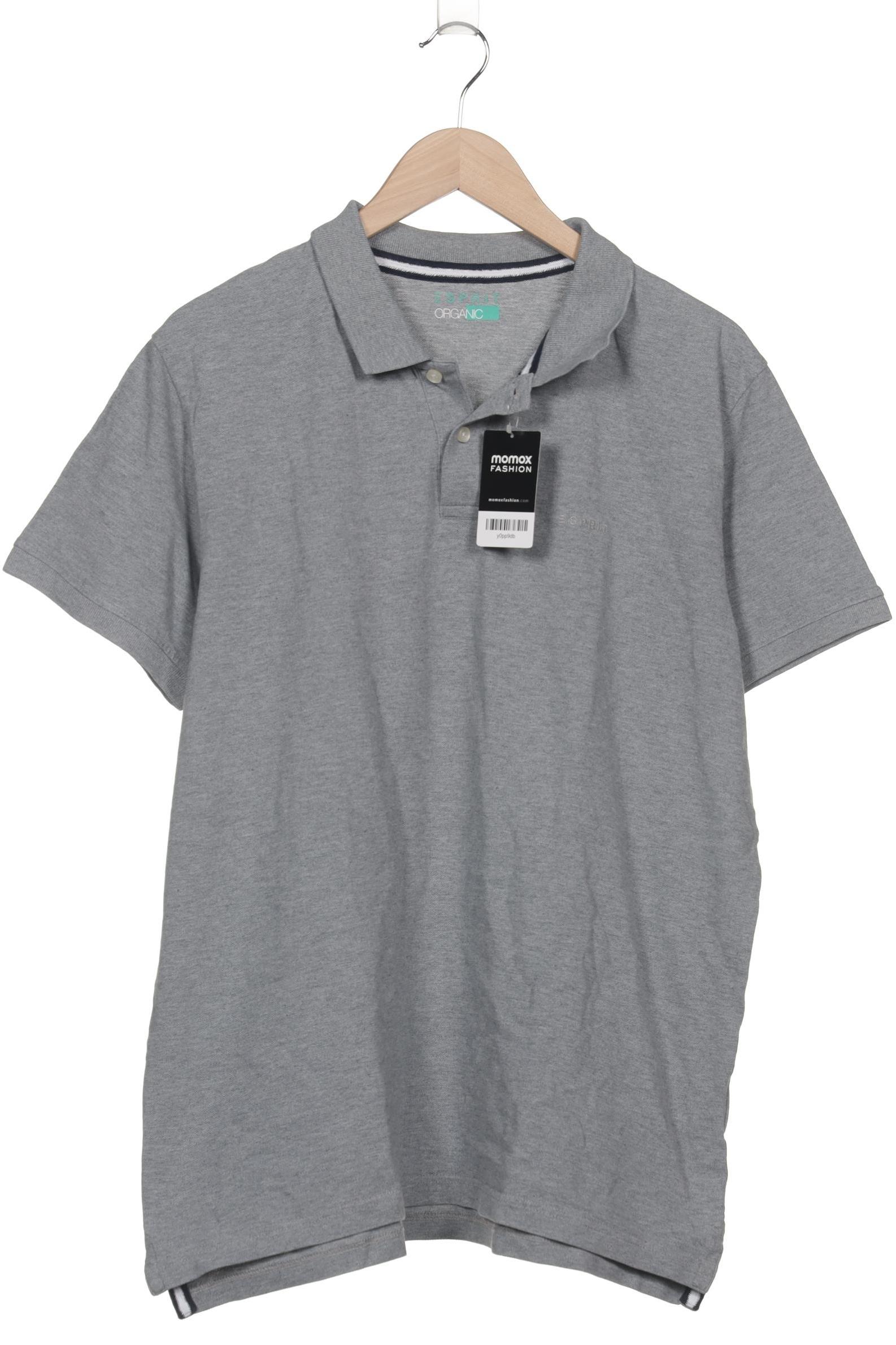 

Esprit Herren Poloshirt, grau, Gr. 56