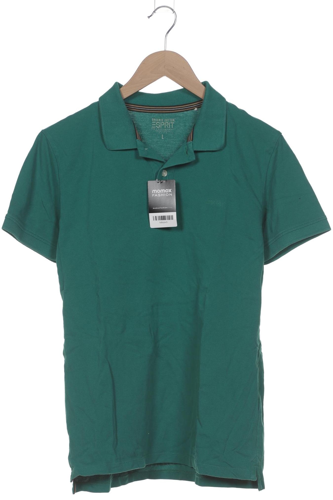 

Esprit Herren Poloshirt, grün, Gr. 52