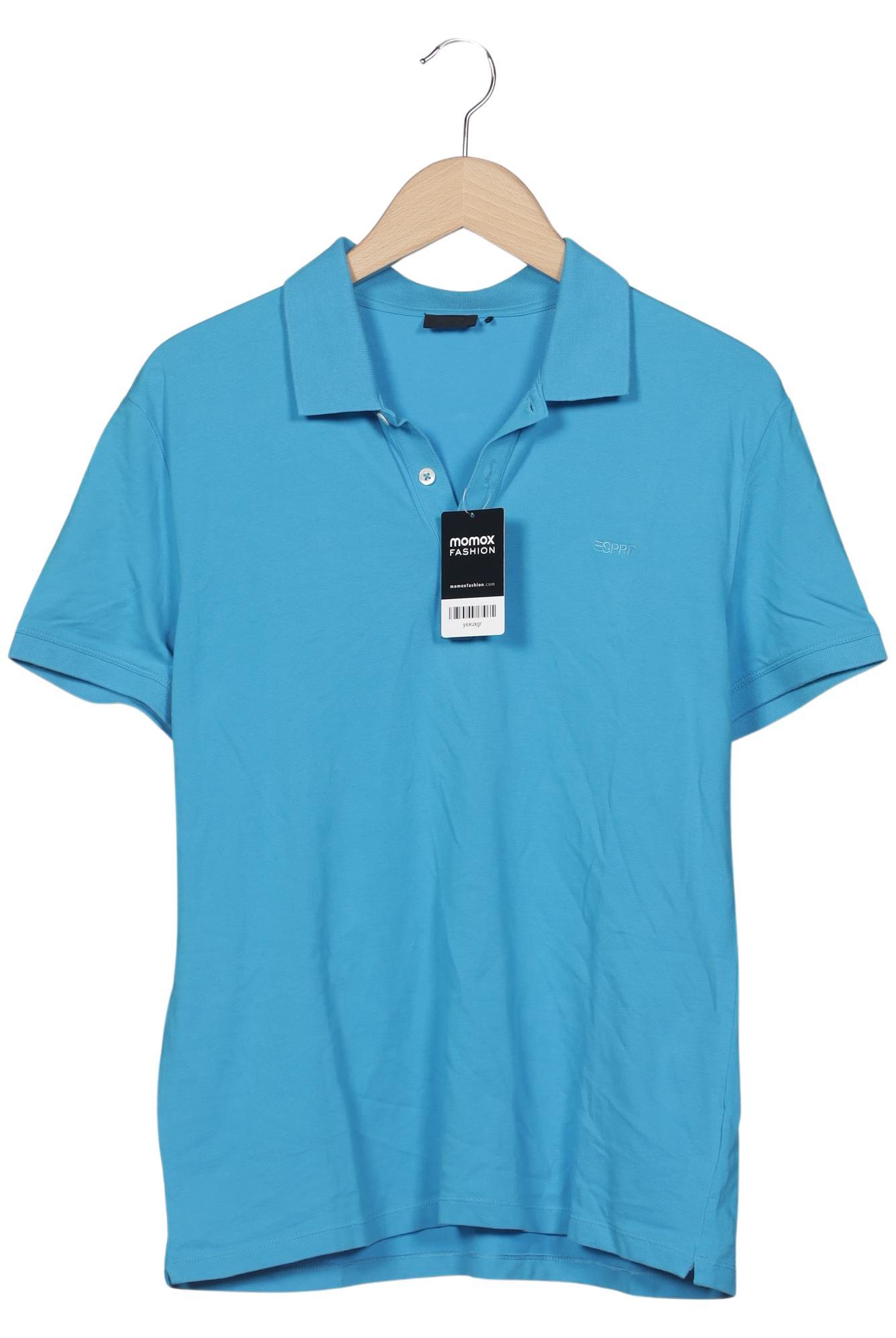 Thumbnail - Esprit Herren Poloshirt, hellblau, Gr. 48
