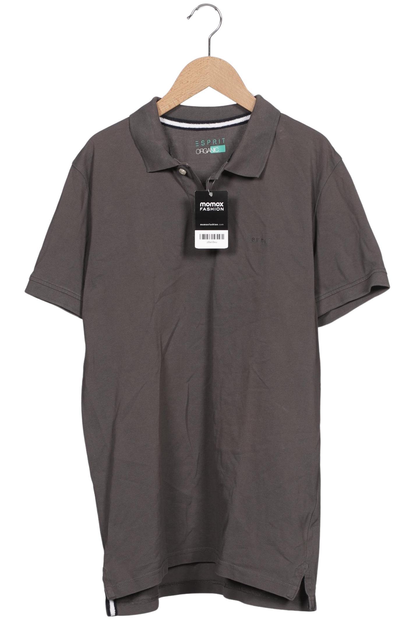 

Esprit Herren Poloshirt, grau, Gr. 52
