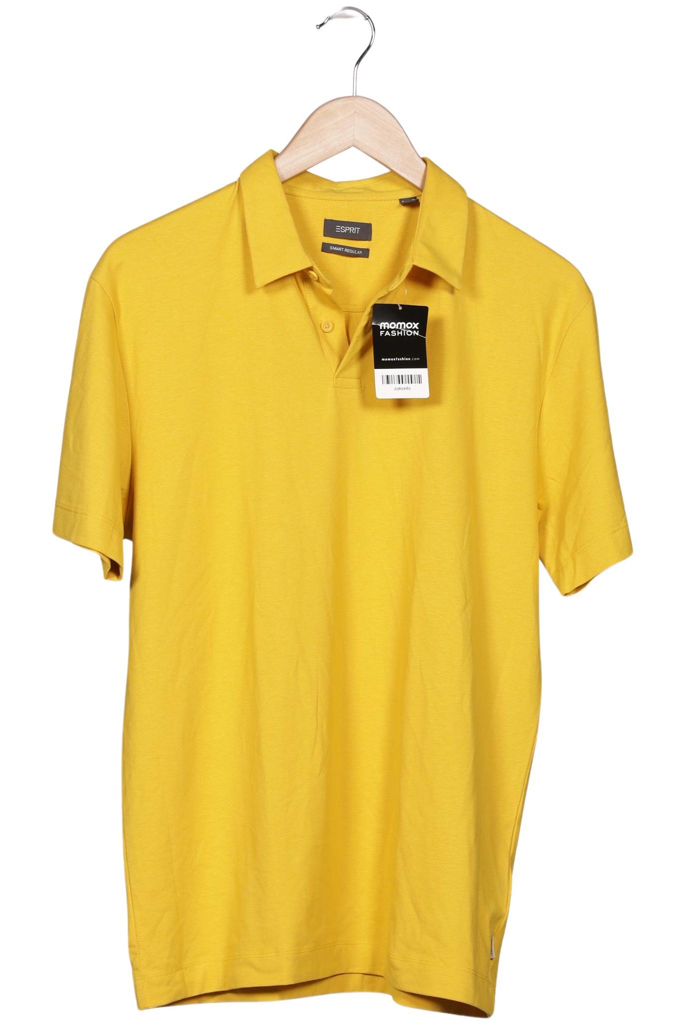 

Esprit Herren Poloshirt, gelb, Gr. 48