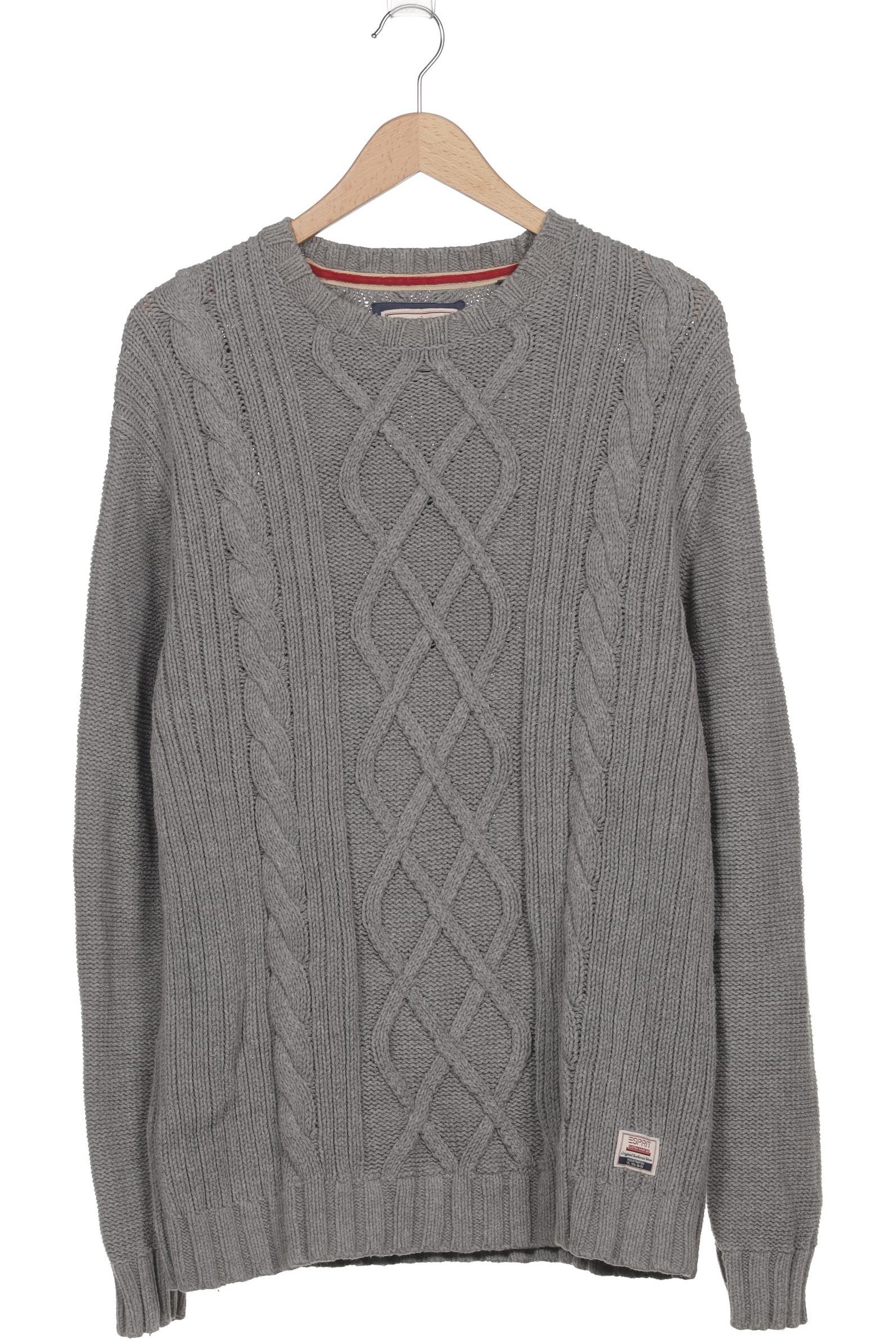 

Esprit Herren Pullover, grau, Gr. 56
