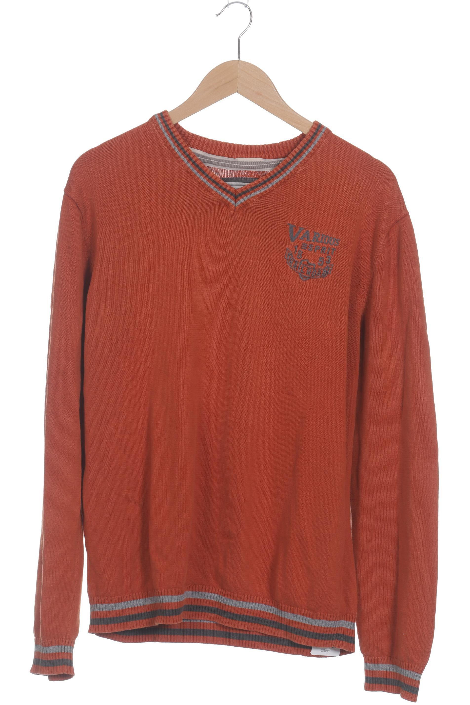 

Esprit Herren Pullover, orange, Gr. 54
