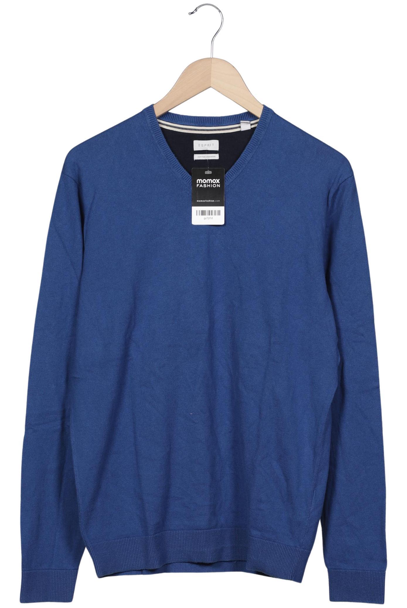

Esprit Herren Pullover, blau, Gr. 52