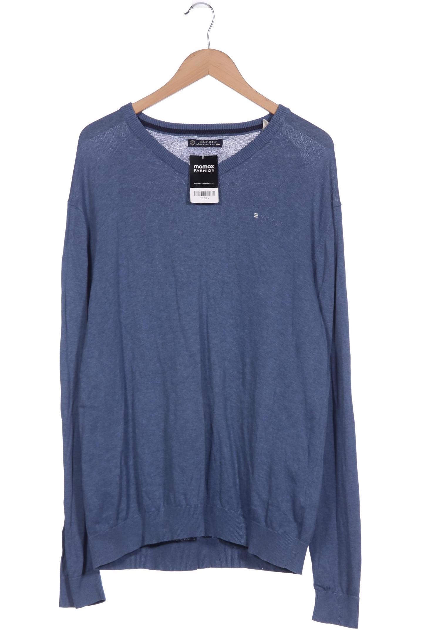 

Esprit Herren Pullover, blau, Gr. 56