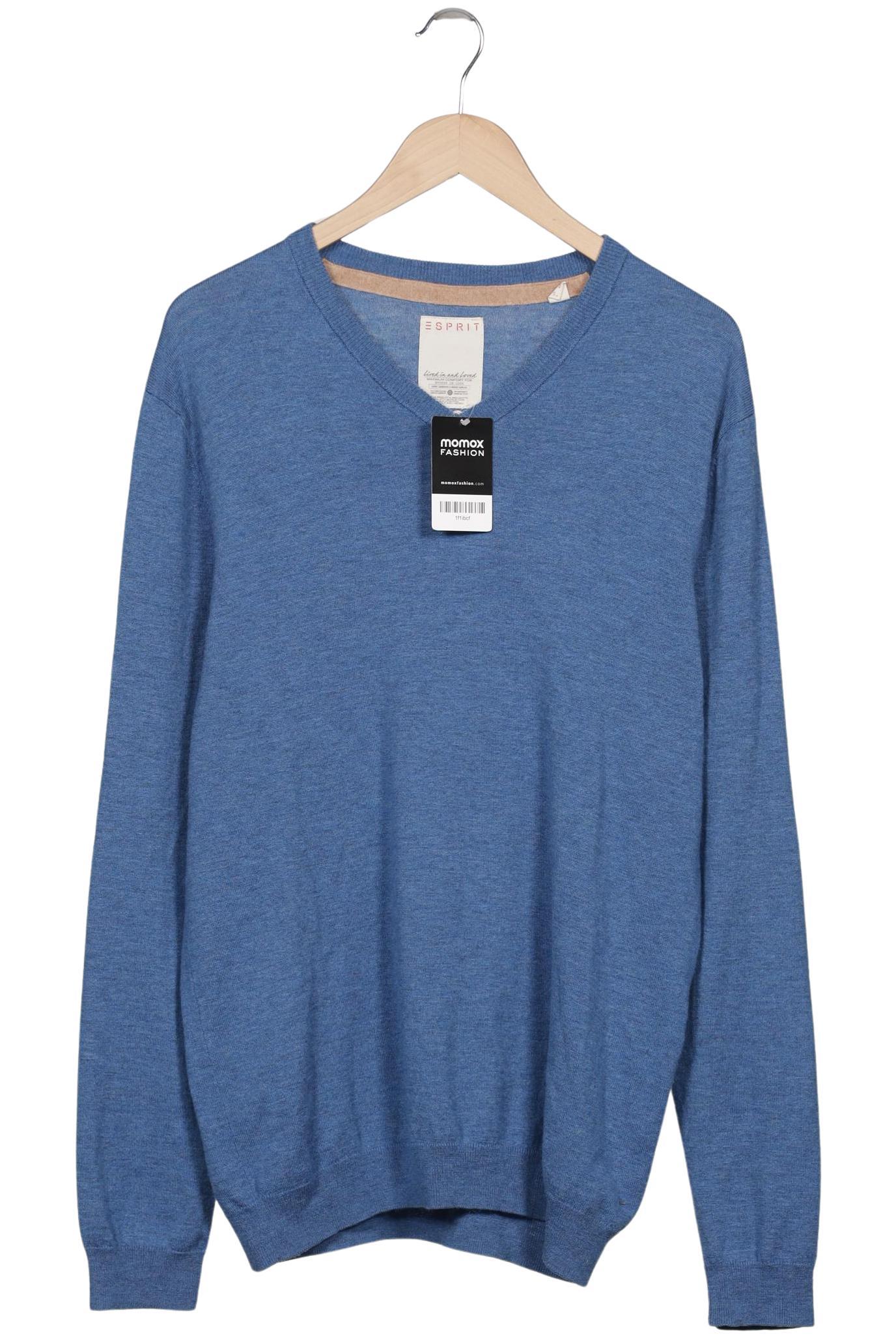 

Esprit Herren Pullover, blau, Gr. 54