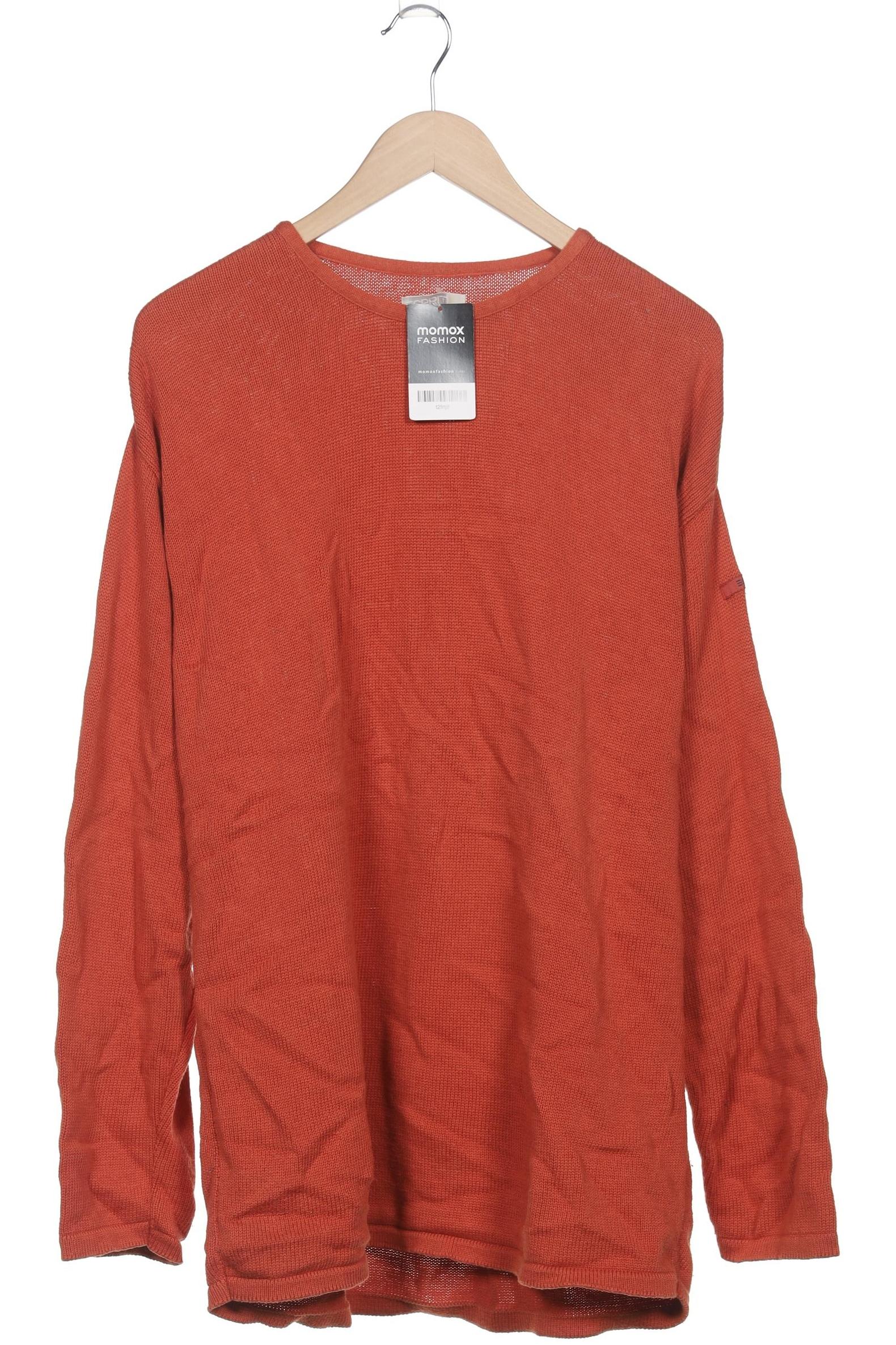 

Esprit Herren Pullover, orange, Gr. 52