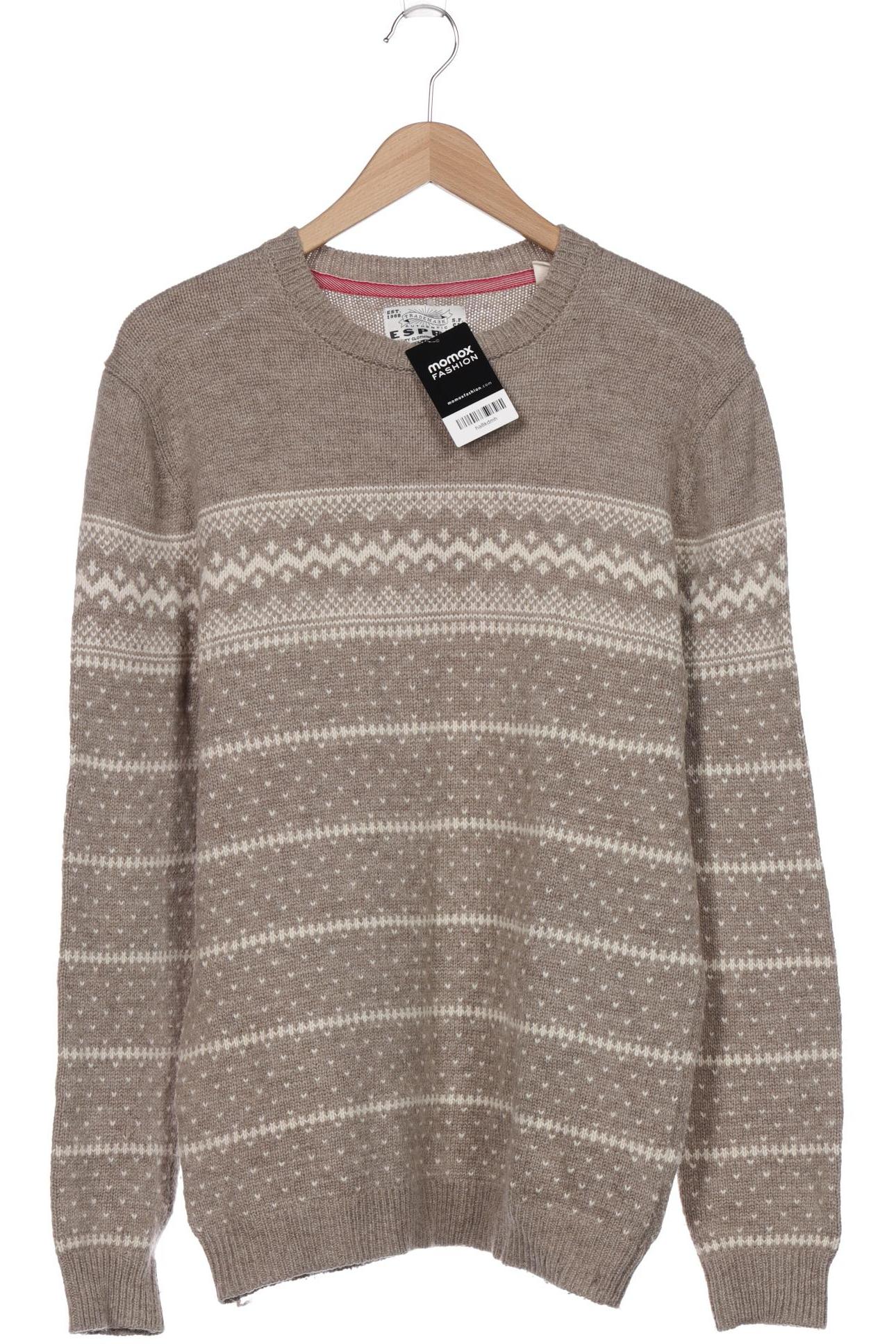 

Esprit Herren Pullover, beige, Gr. 52