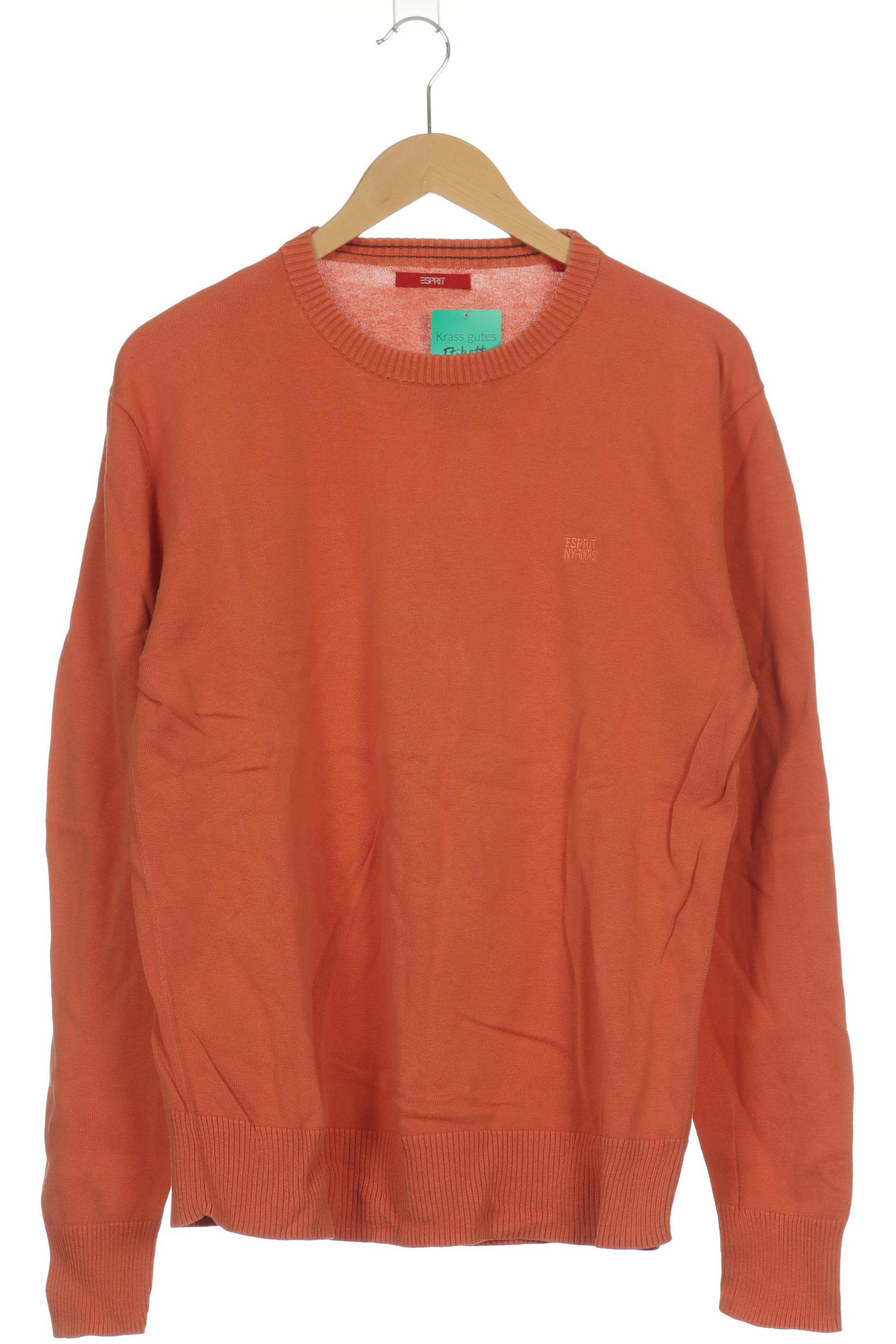 

Esprit Herren Pullover, orange, Gr. 52