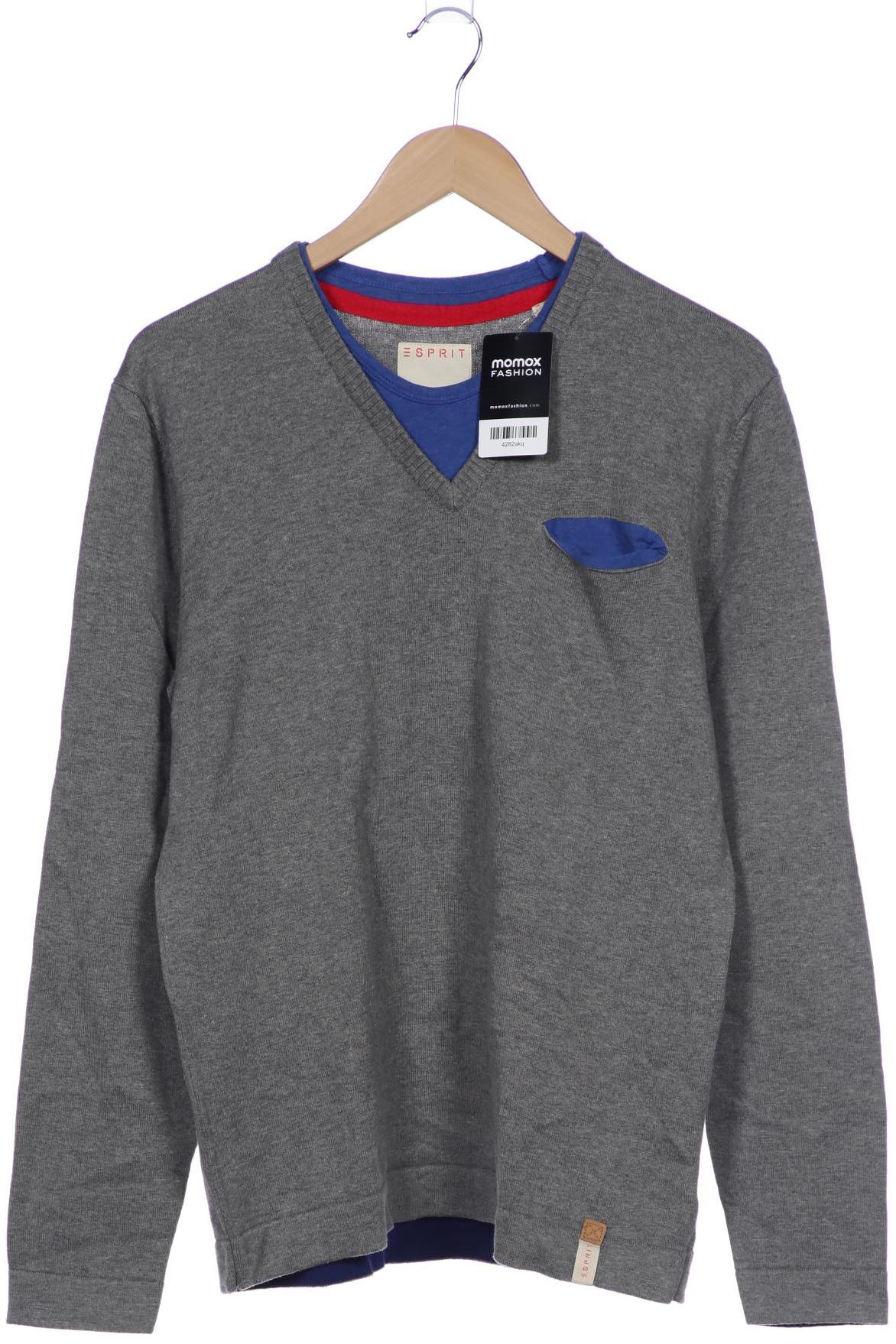 

Esprit Herren Pullover, grau, Gr. 48