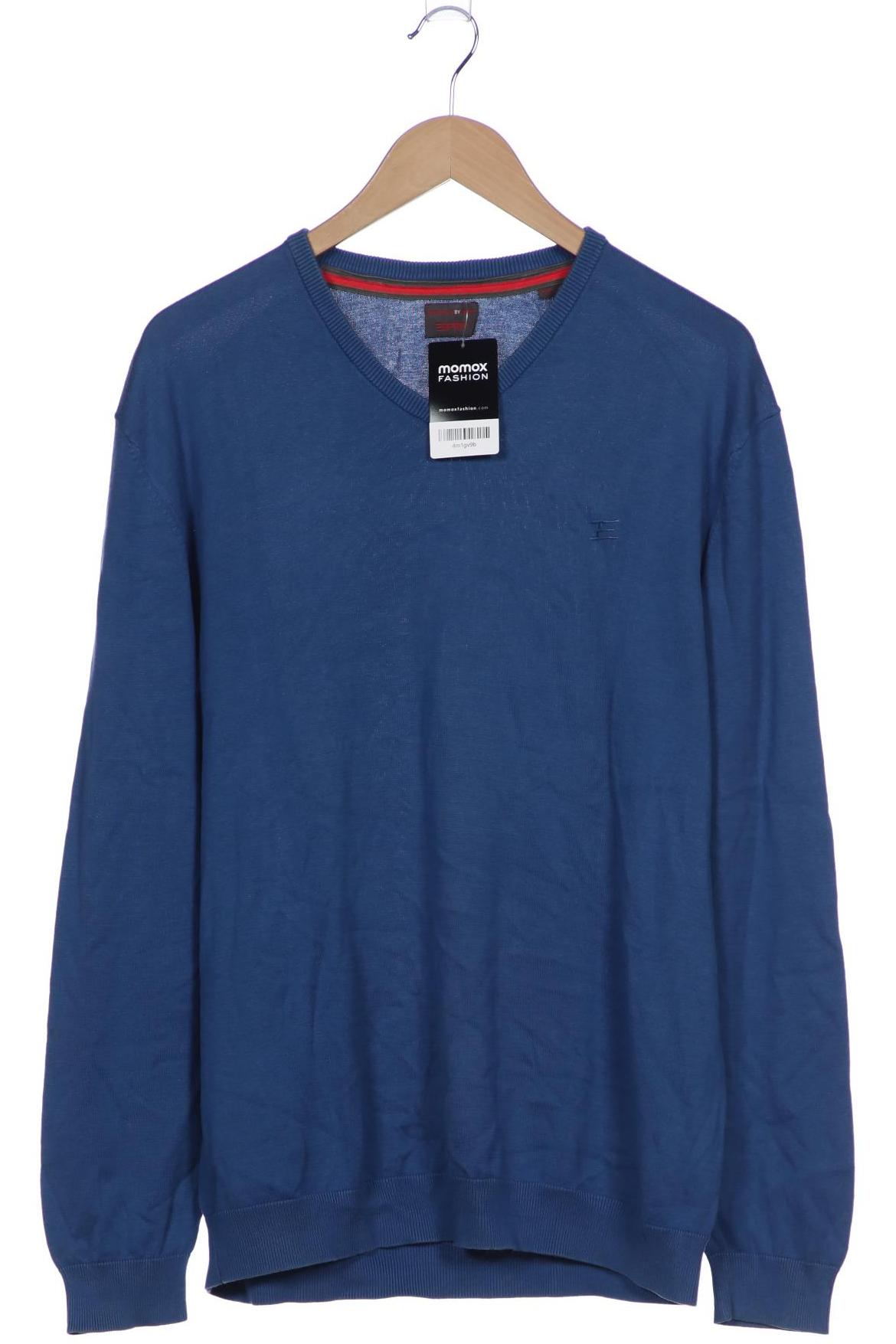 

Esprit Herren Pullover, blau, Gr. 54