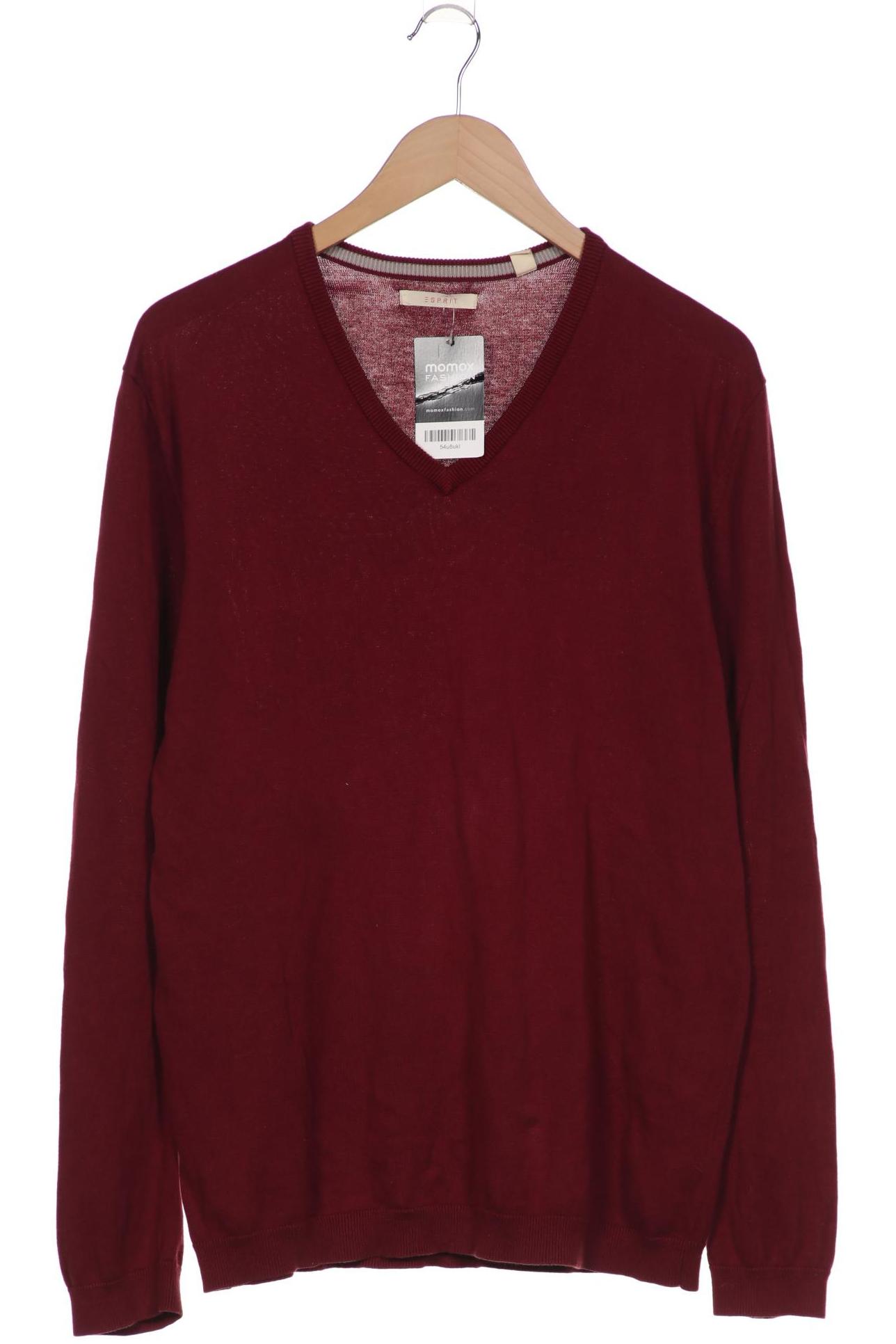 

Esprit Herren Pullover, bordeaux, Gr. 52