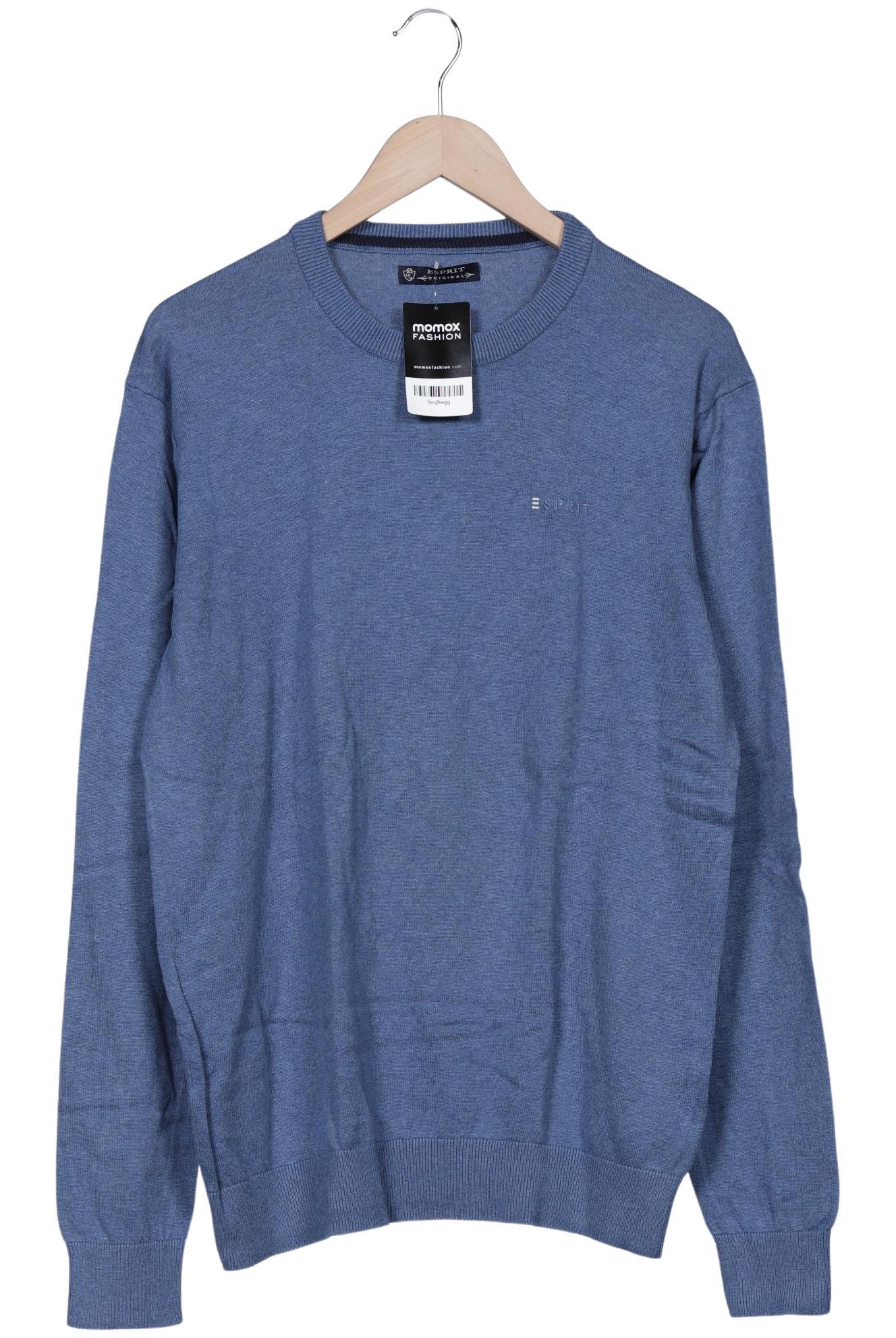 

Esprit Herren Pullover, blau, Gr. 52