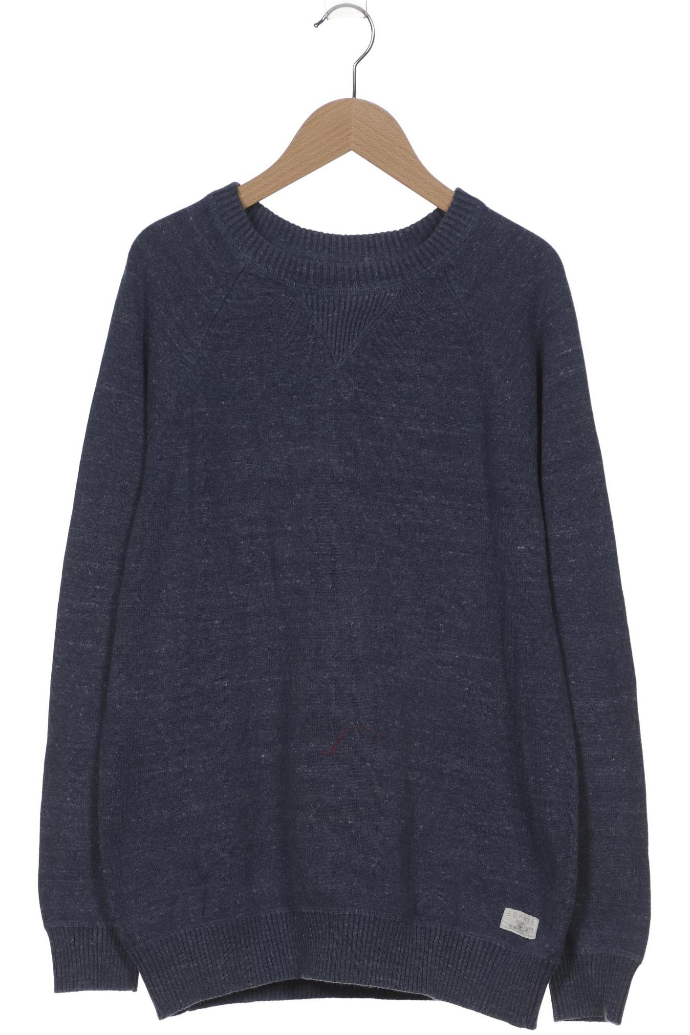 

Esprit Herren Pullover, blau, Gr. 52