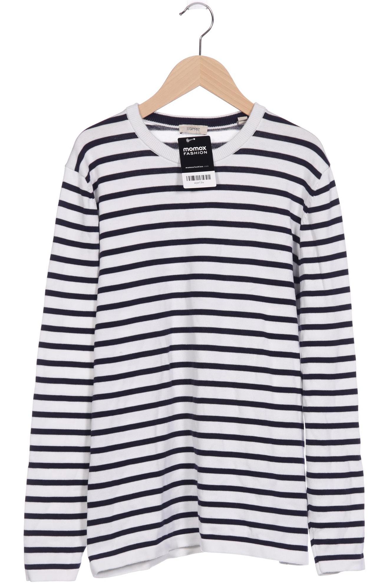 

Esprit Herren Pullover, weiß, Gr. 48