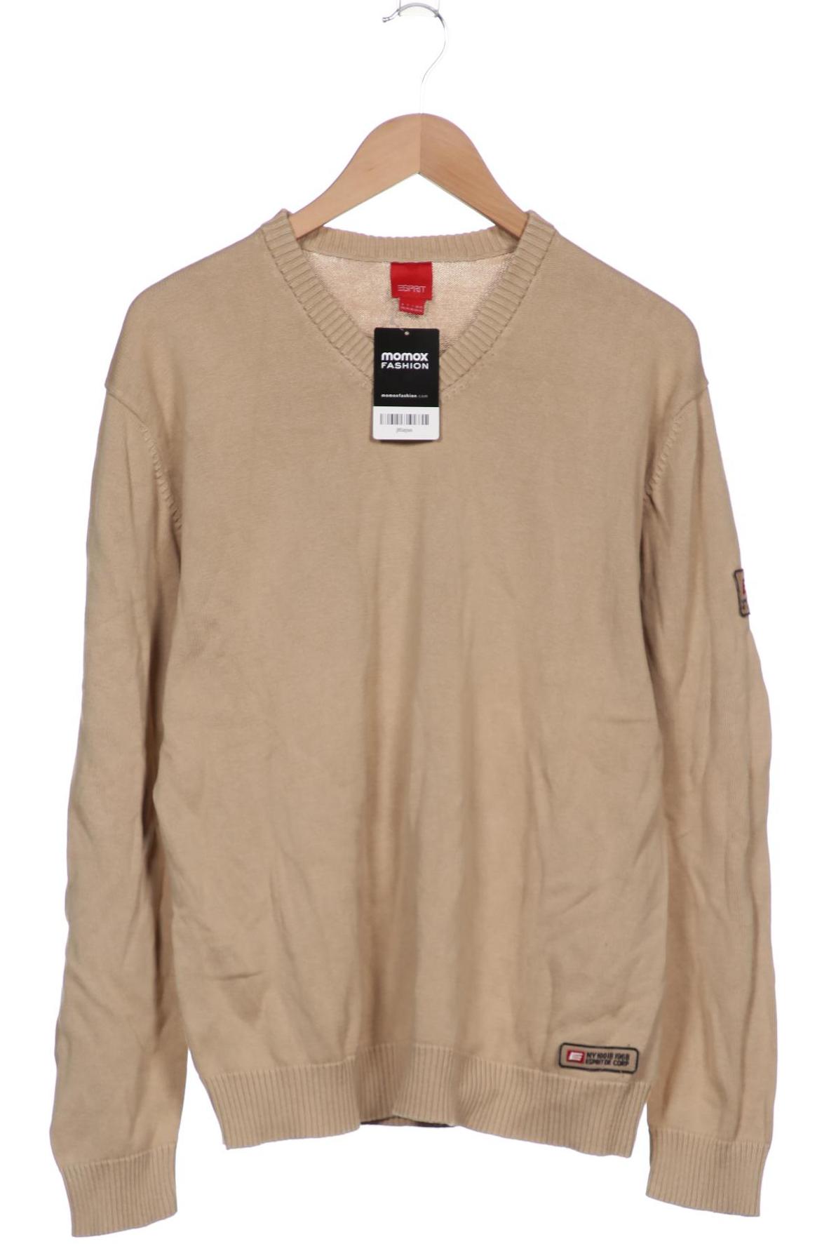 

Esprit Herren Pullover, beige, Gr. 56