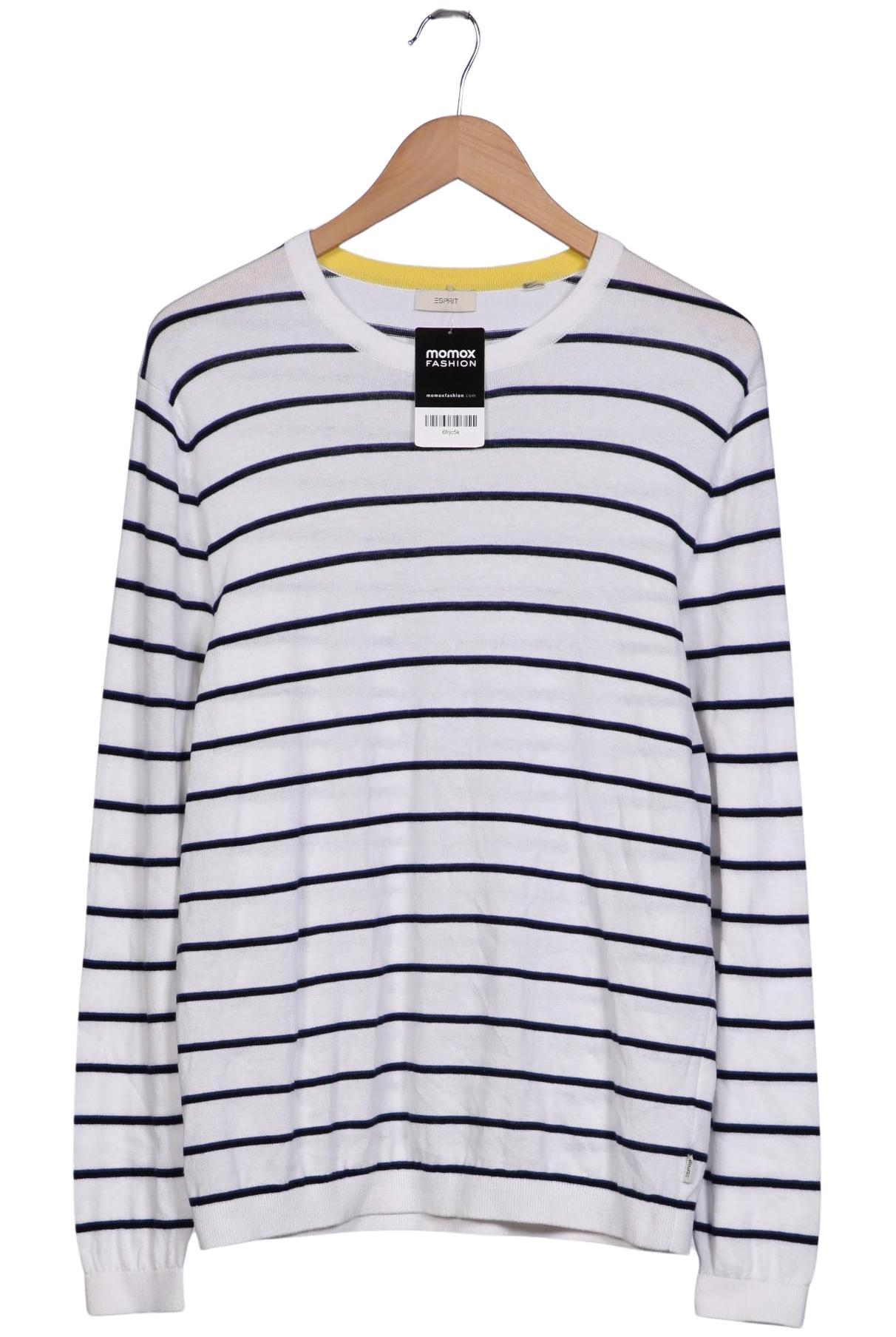 

Esprit Herren Pullover, weiß, Gr. 48