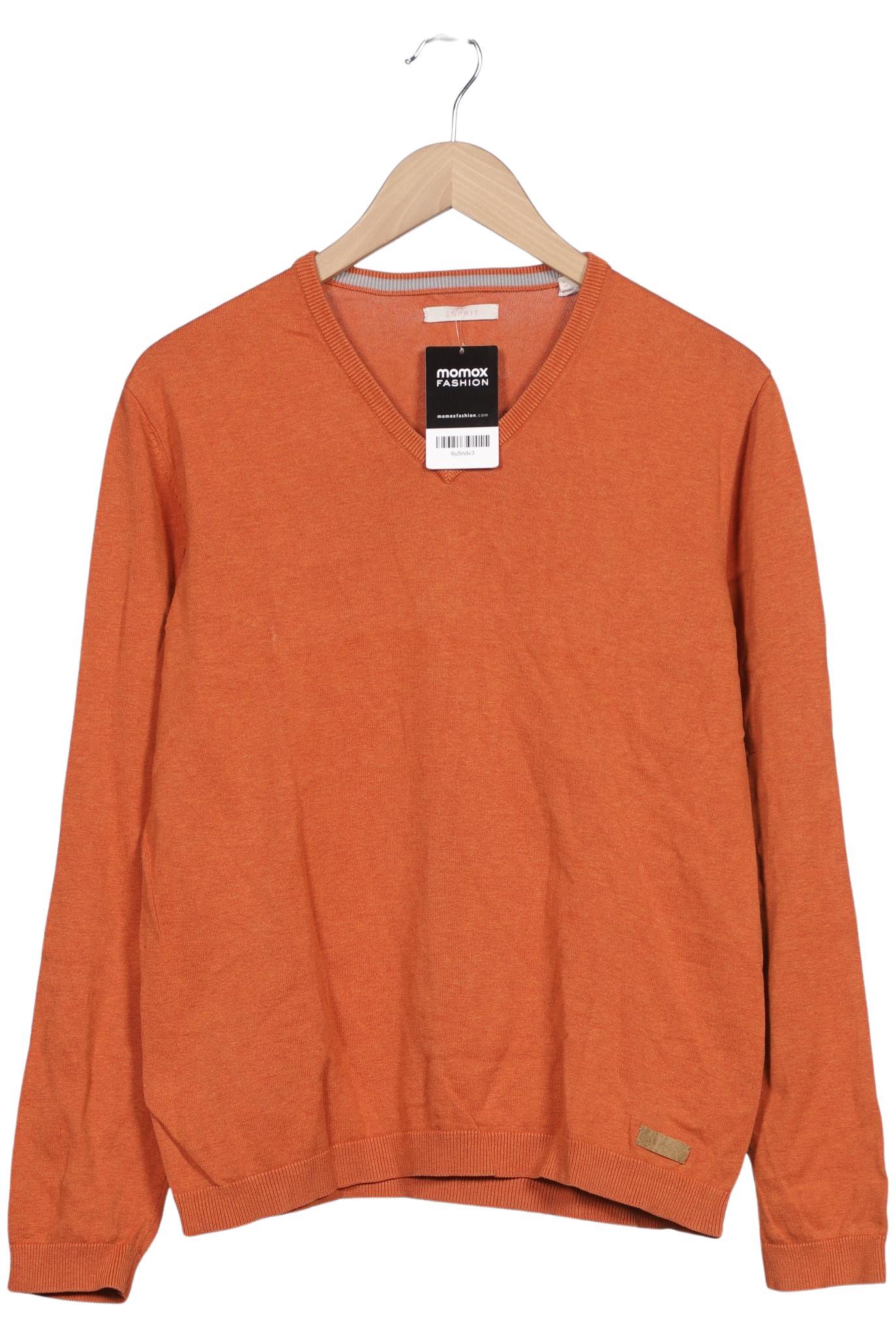

Esprit Herren Pullover, orange, Gr. 52