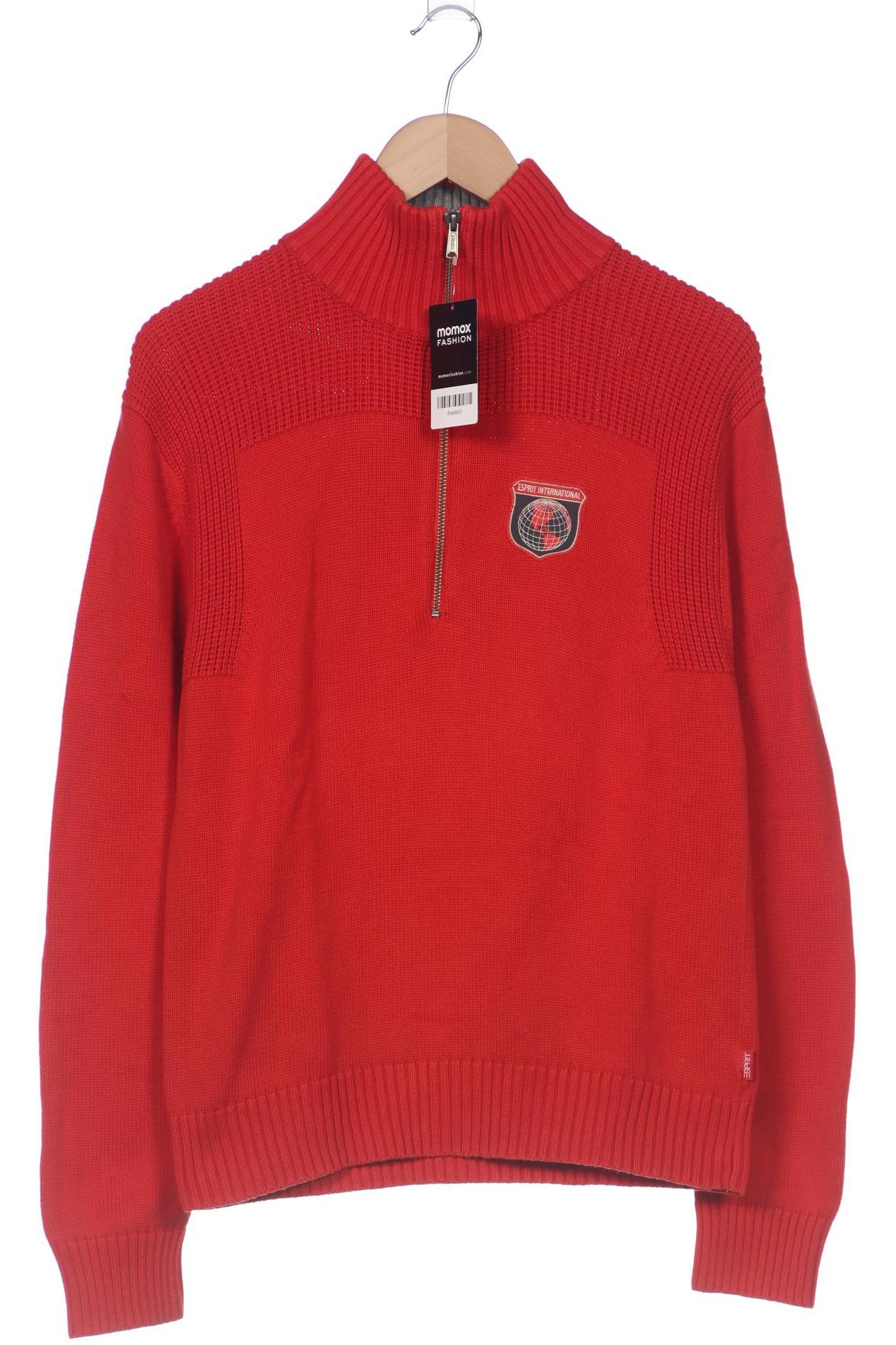 

Esprit Herren Pullover, rot, Gr. 46