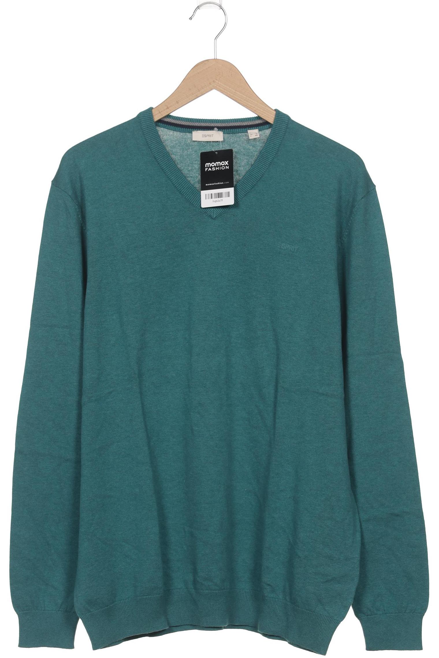 

Esprit Herren Pullover, türkis, Gr. 54