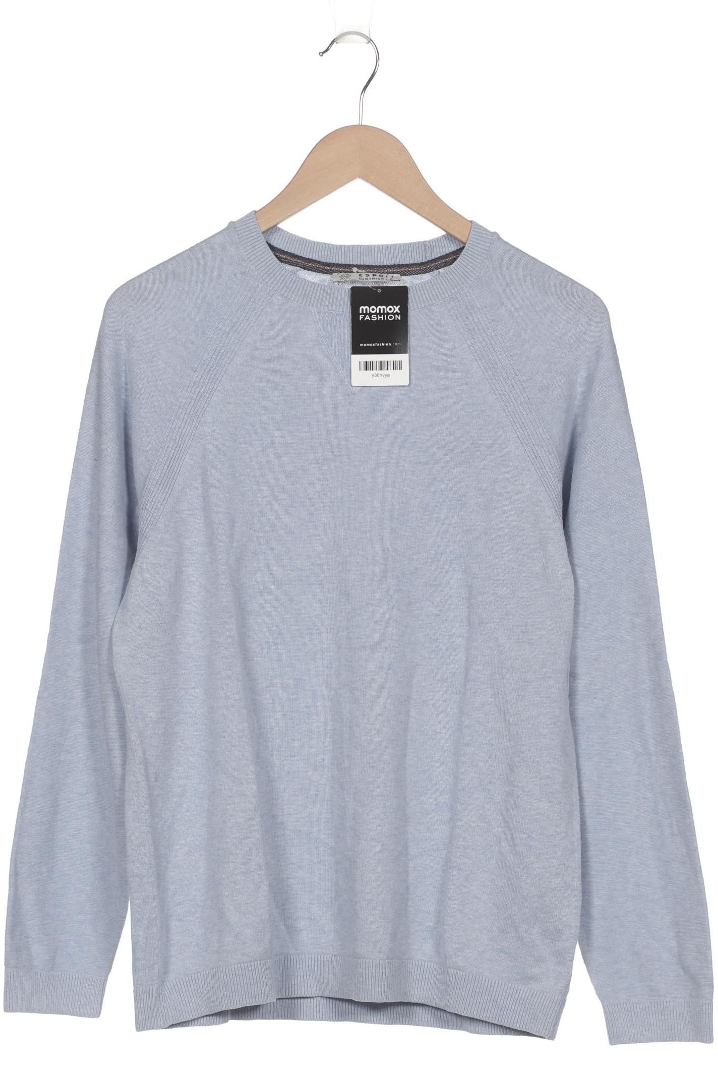 

Esprit Herren Pullover, blau, Gr. 48