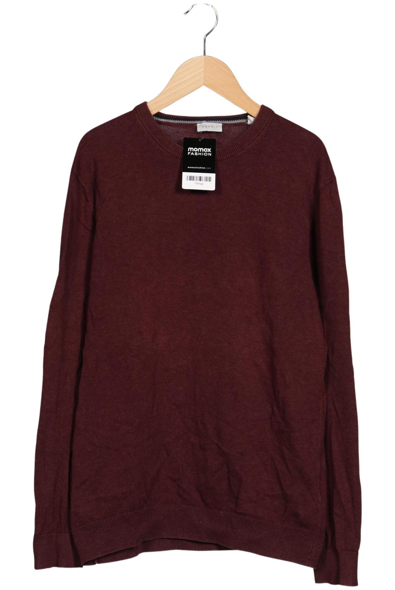 

Esprit Herren Pullover, bordeaux, Gr. 48
