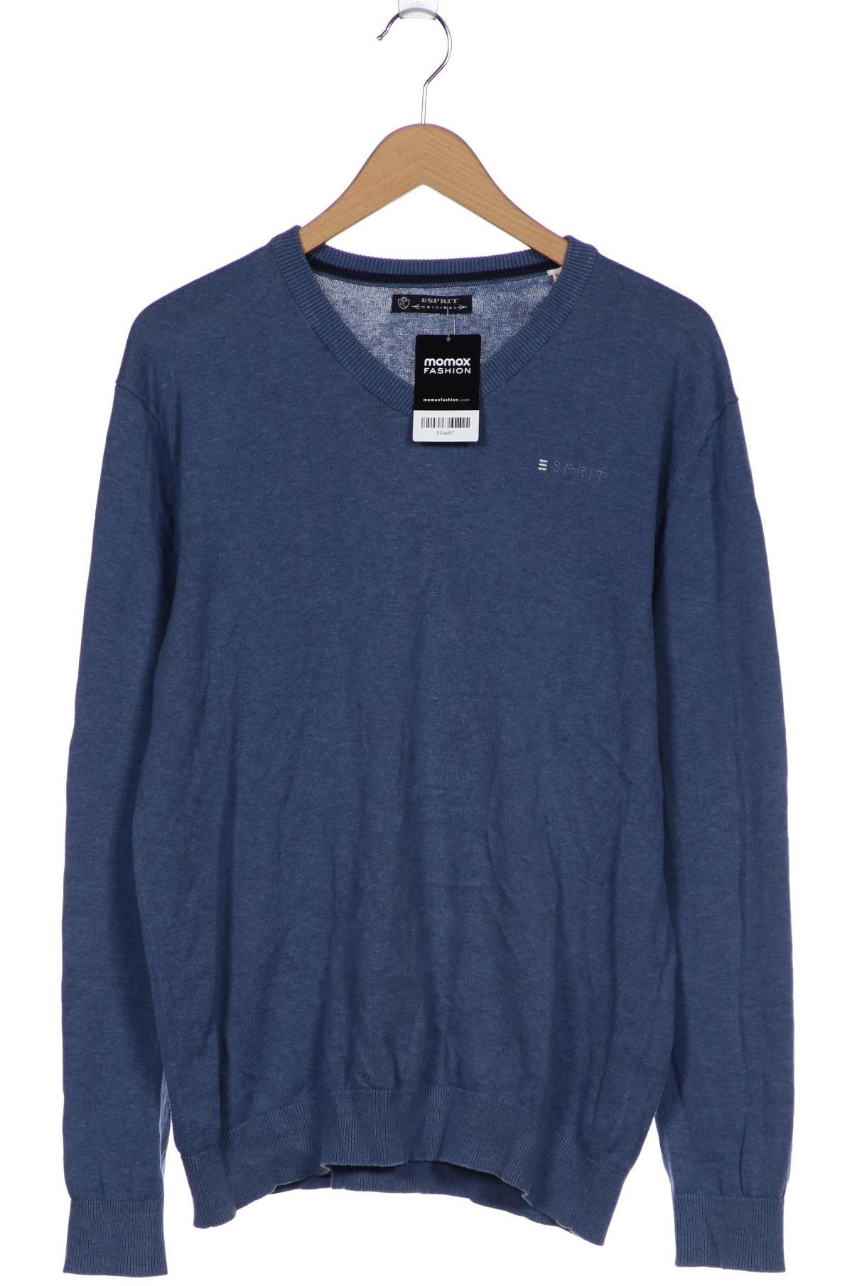 

Esprit Herren Pullover, blau, Gr. 52